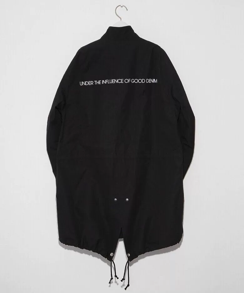Vanquish x Fragment Fish Tail Parka — detail