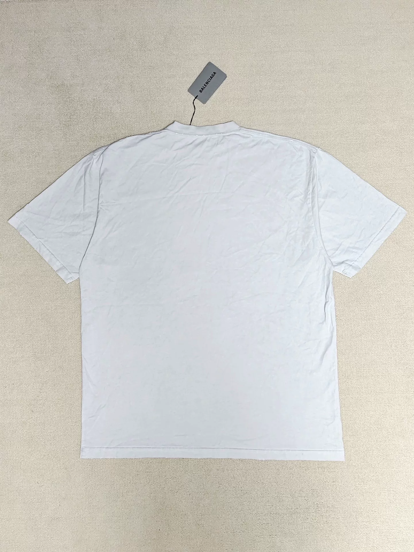 Balenciaga Design Team Paris White T-shirt — front