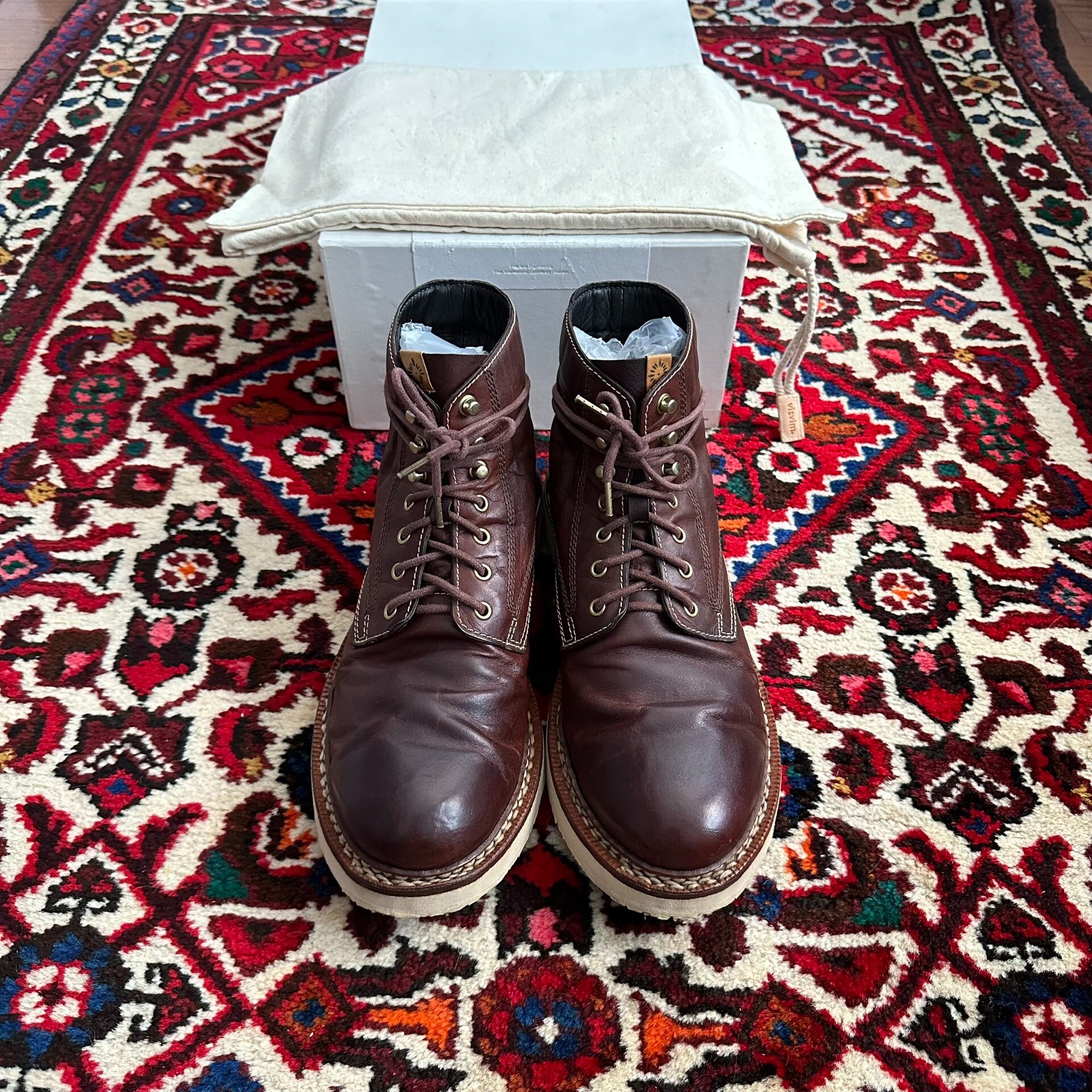 visvim 12AW Virgil Double Stitch Boots