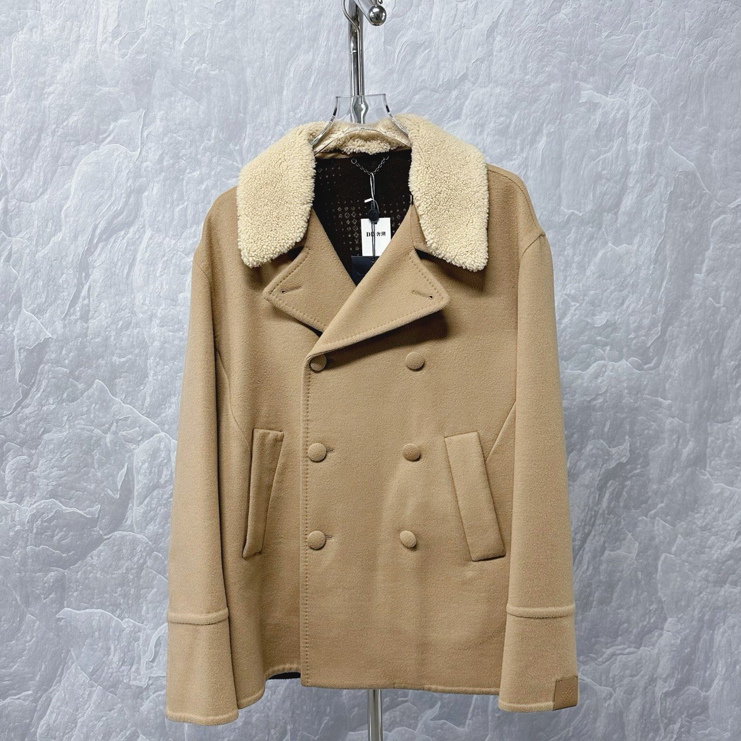 Louis Vuitton FW24 Double-Breasted Wool Coat