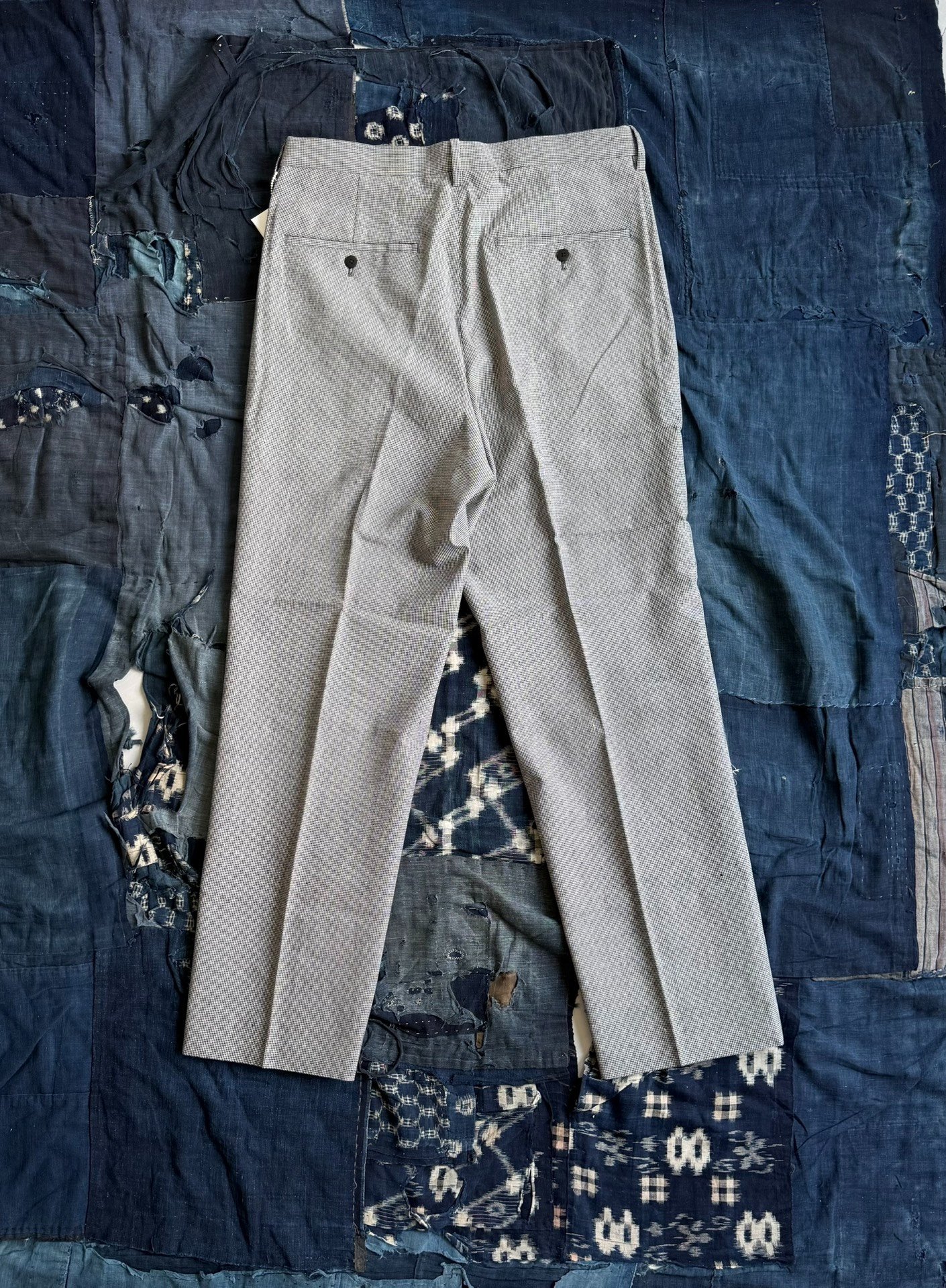VISVIM 25AW WIDE SLACKS SANTOME — front