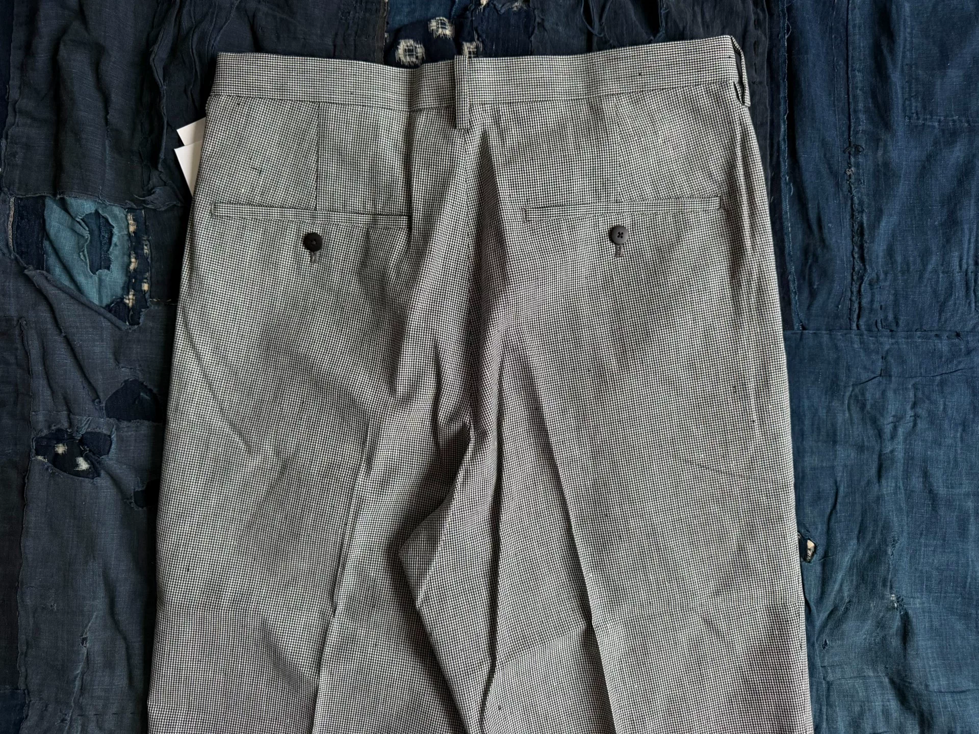 VISVIM 25AW WIDE SLACKS SANTOME — back