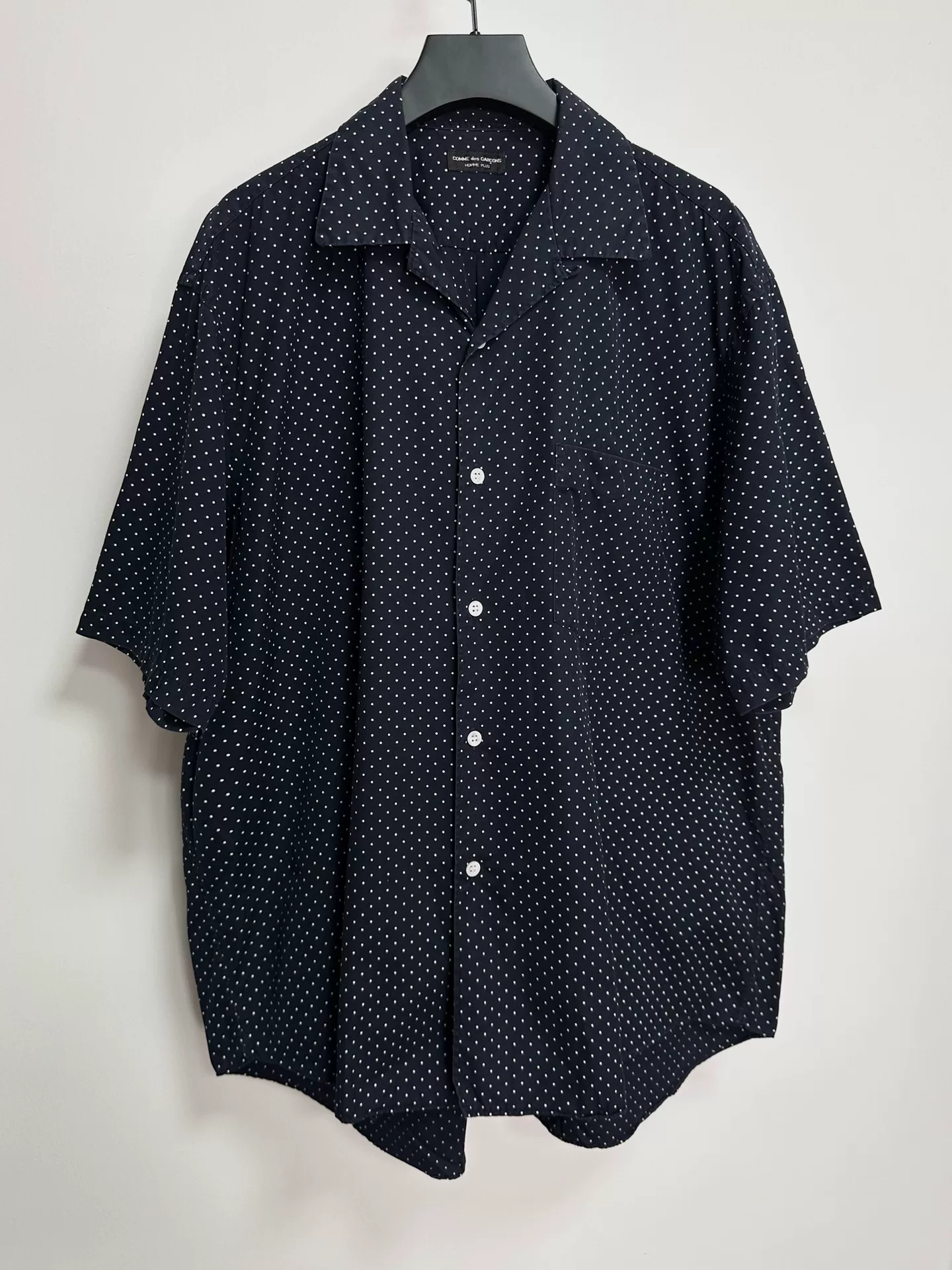 Comme des Garçons 89SS Discharge Polka Dot Shirt