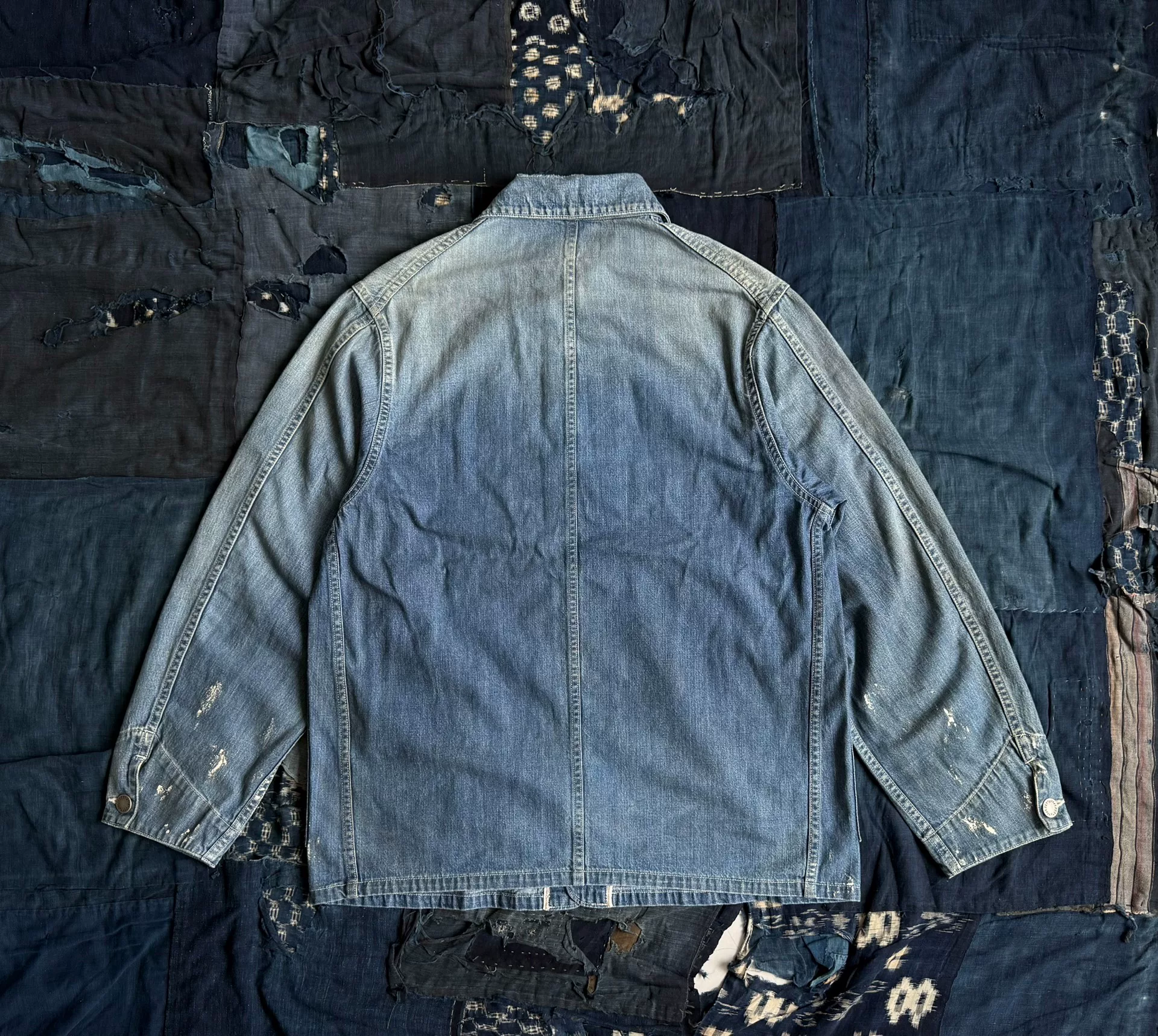 VISVIM 25SS SPOT MOTORS COVERALL JKT — detail