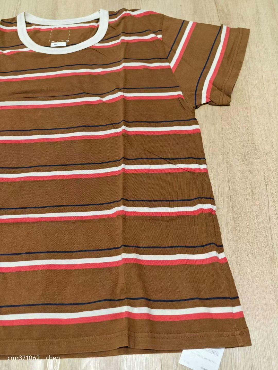 visvim 19AW Border A-Liner S/S Tee — front