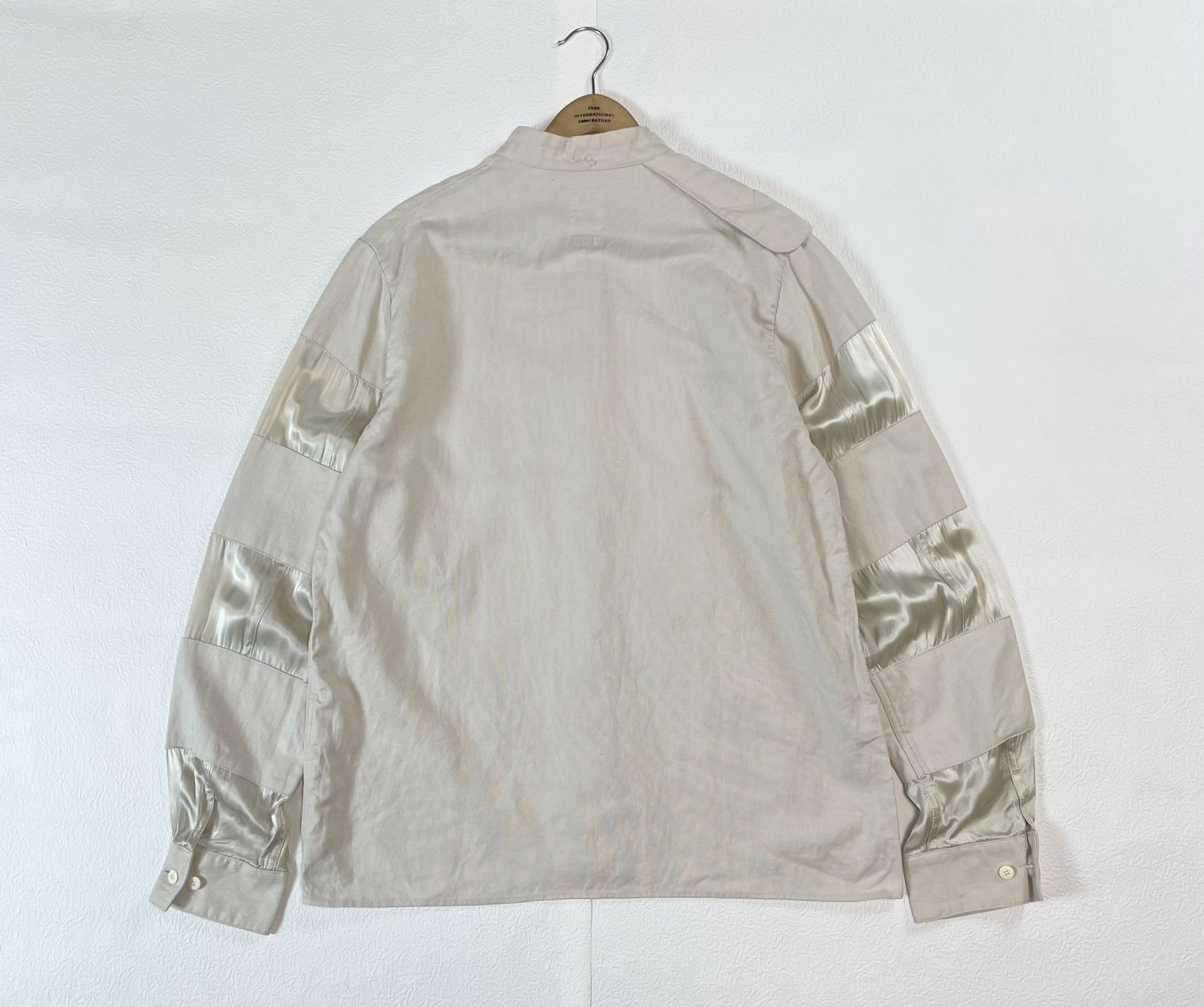 VISVIM TRIPLE CROWN Paneled Shirt — detail