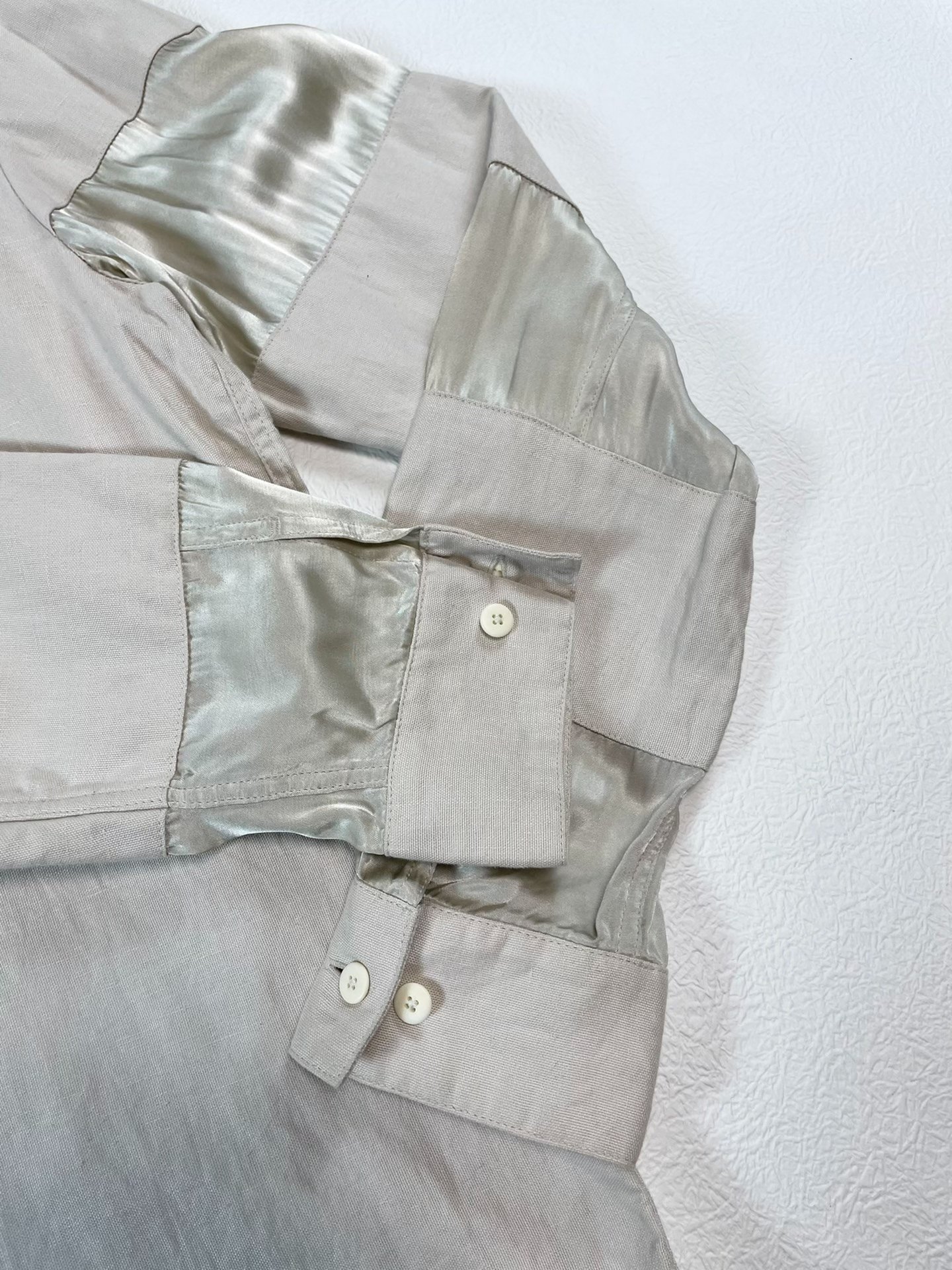 VISVIM TRIPLE CROWN Paneled Shirt — front