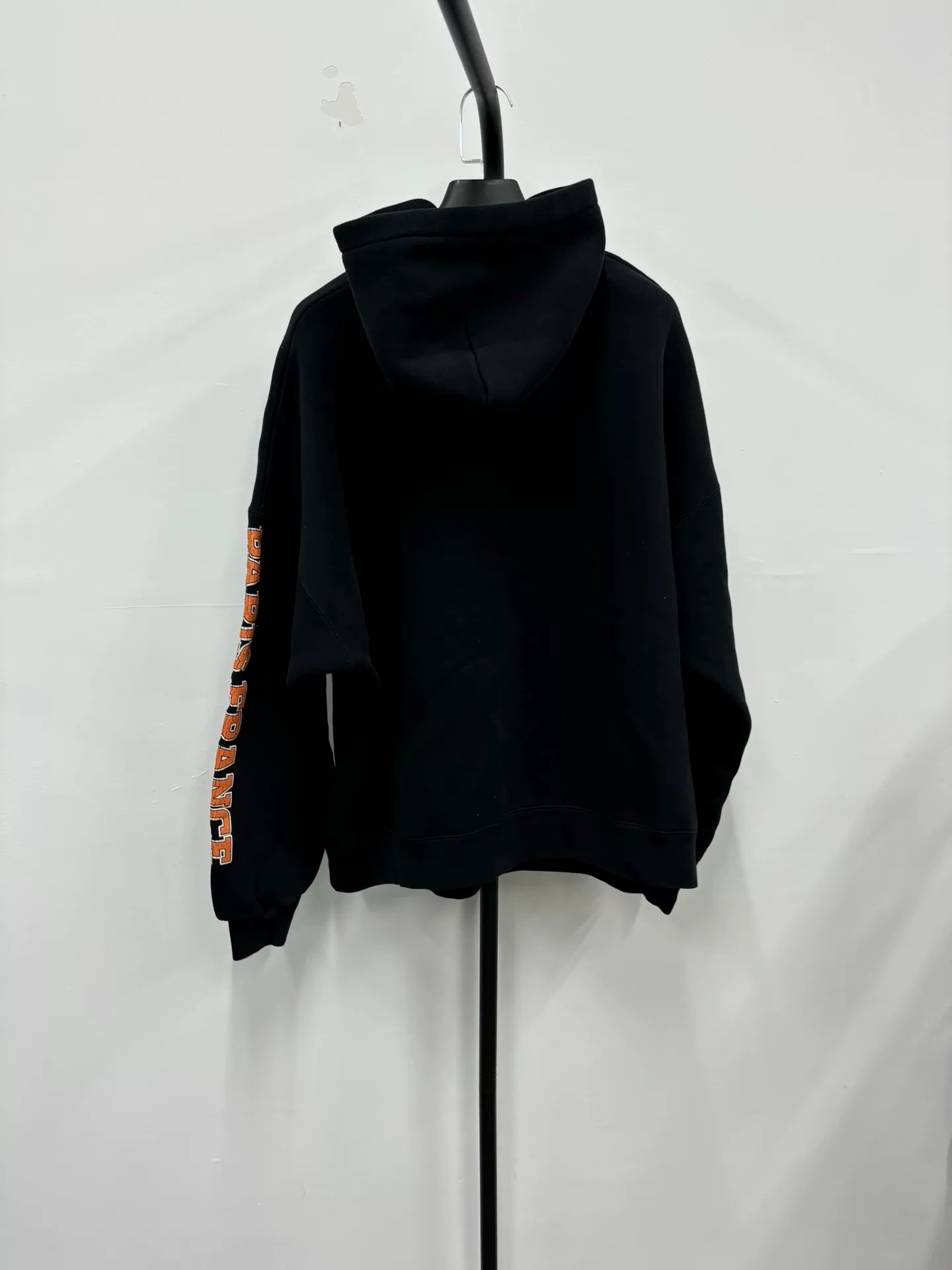 Balenciaga Scissors Logo Oversized Hoodie — front