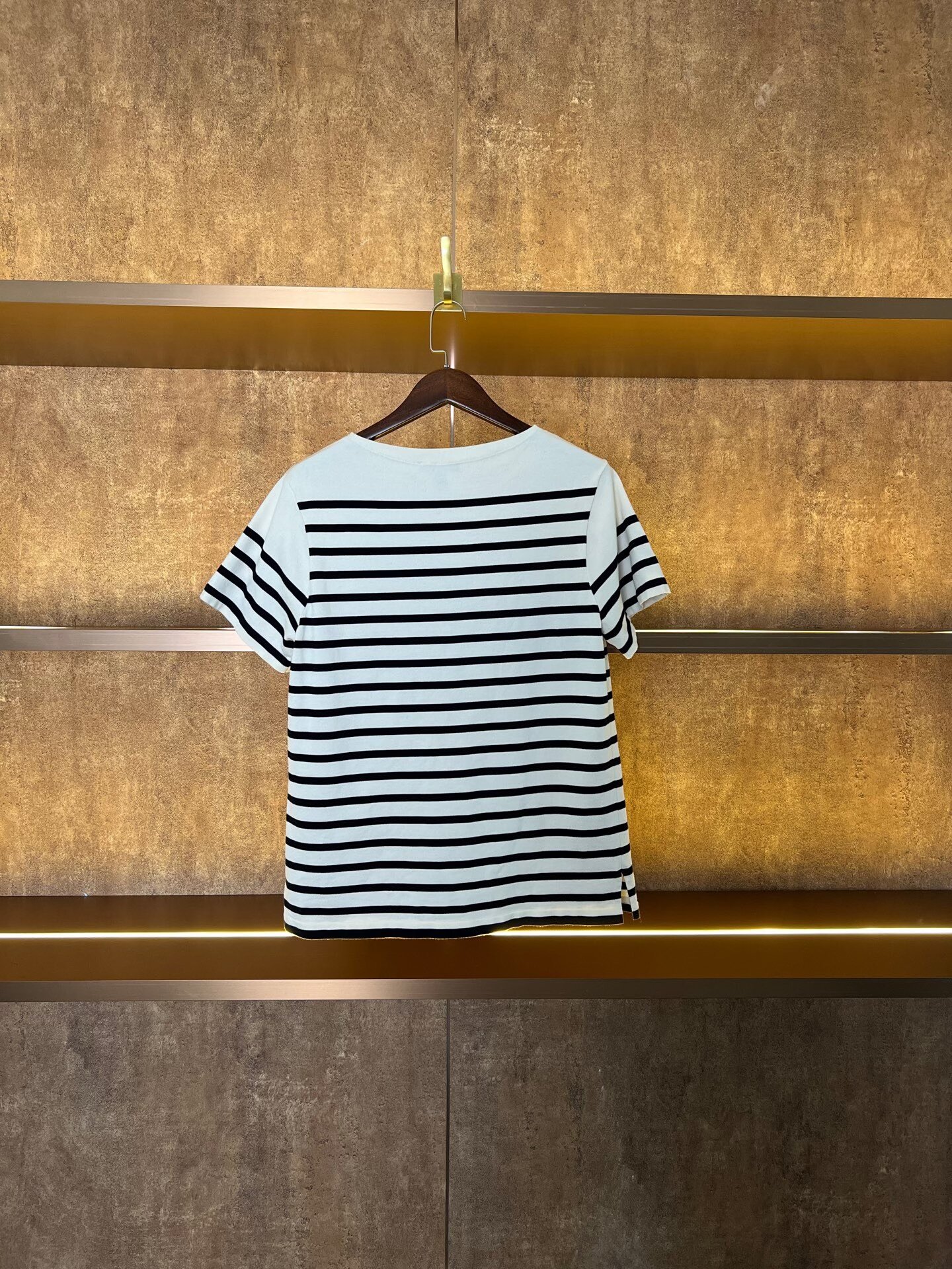 Louis Vuitton Striped Knit Short Sleeve — front