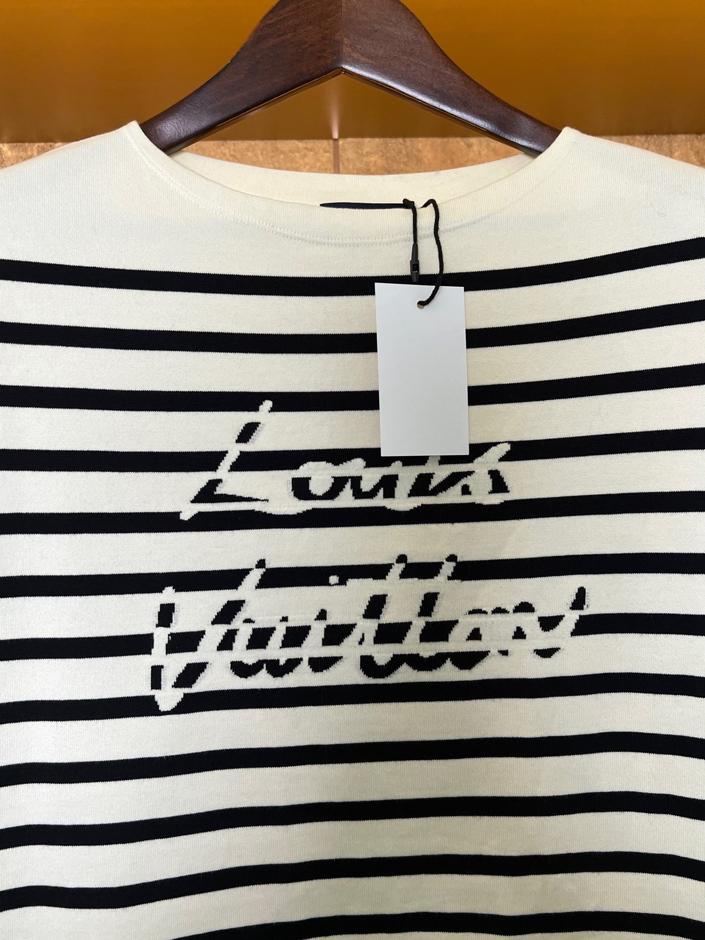 Louis Vuitton Striped Knit Short Sleeve — detail