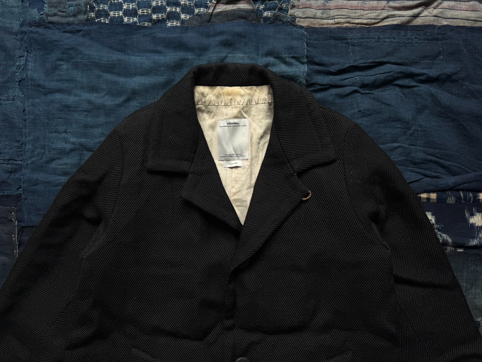 visvim 15AW Mies Wool Coat — back