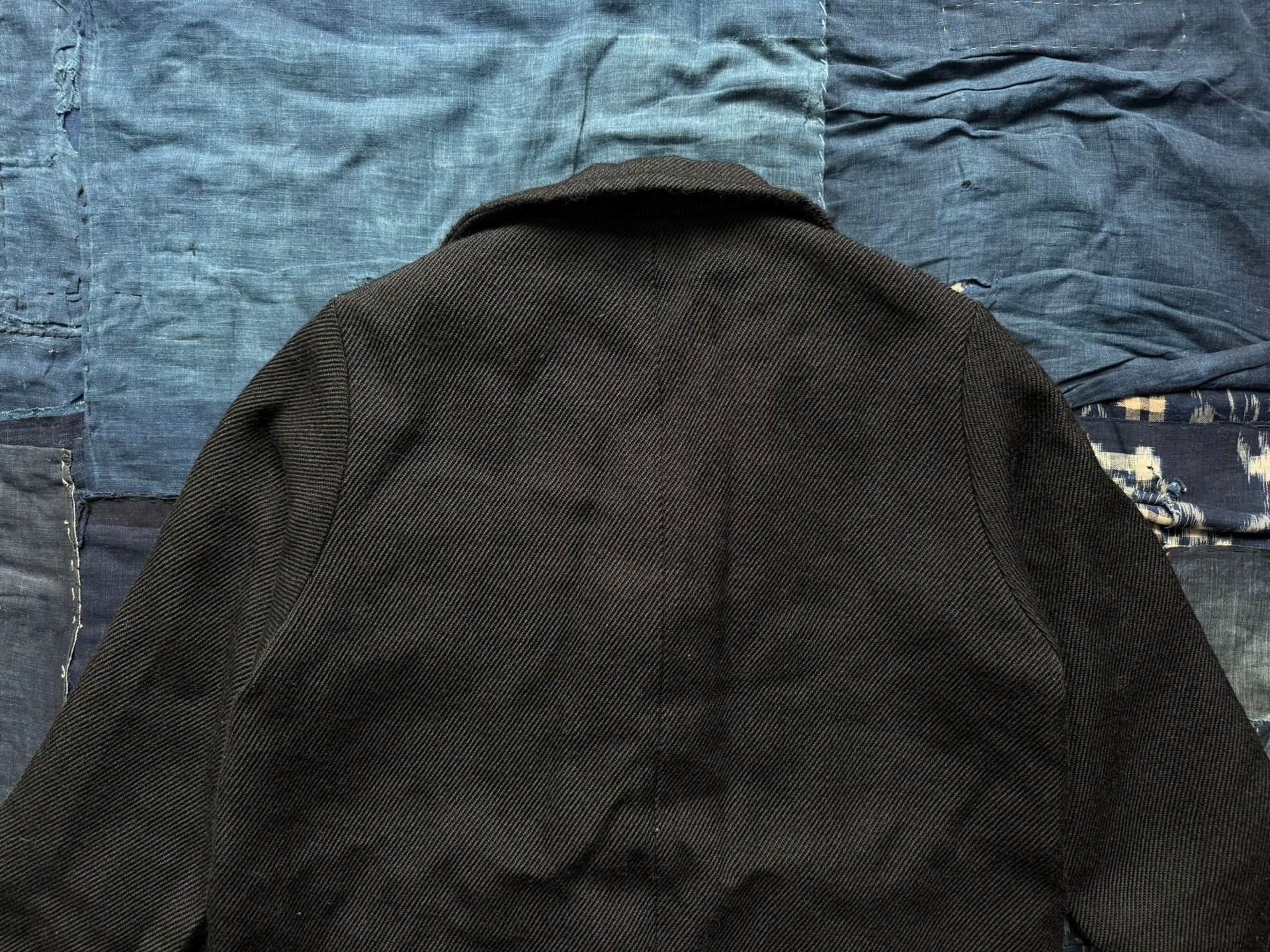 visvim 15AW Mies Wool Coat — label