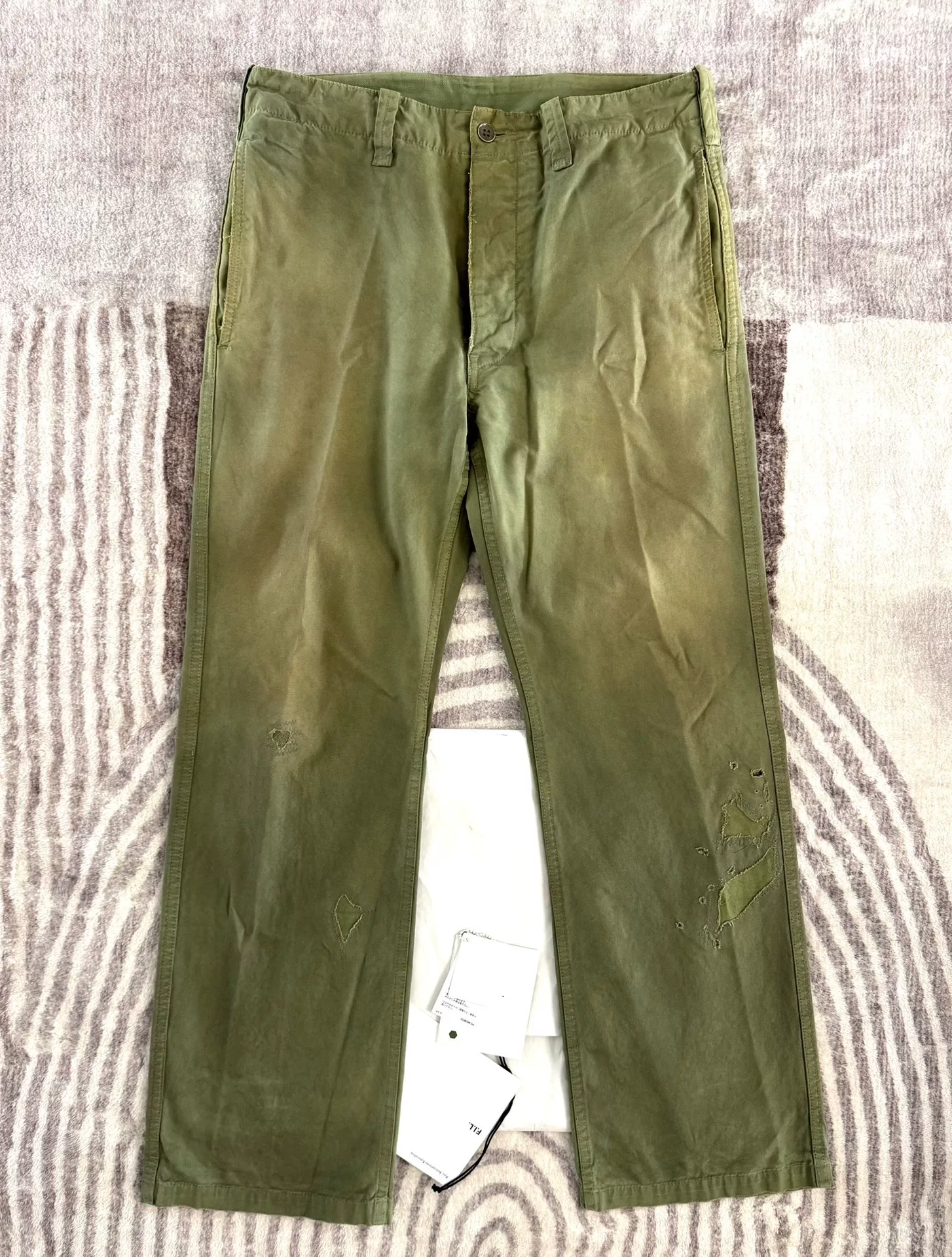 VISVIM 20AW GIFFORD PANTS DMGD