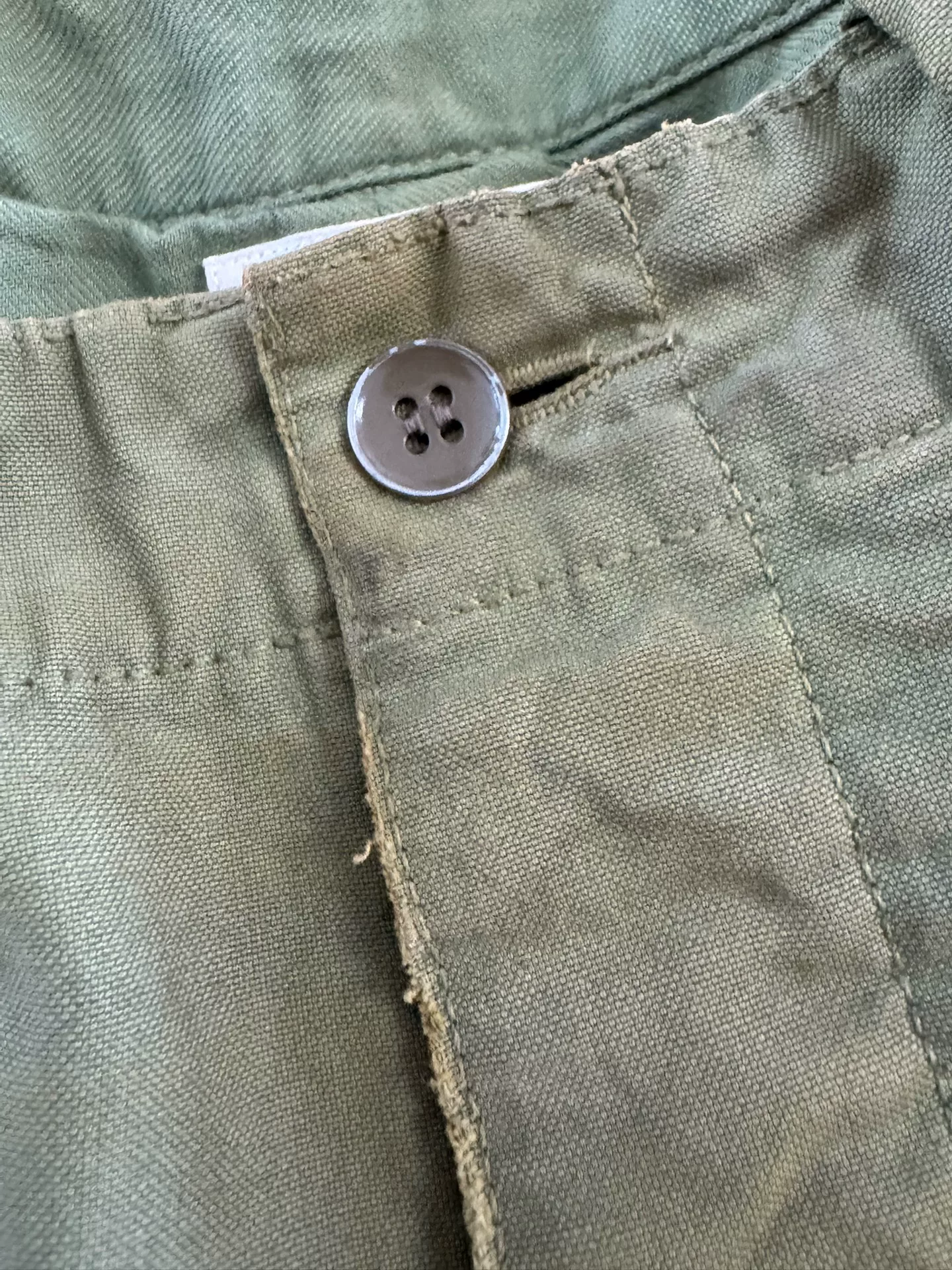 VISVIM 20AW GIFFORD PANTS DMGD — label