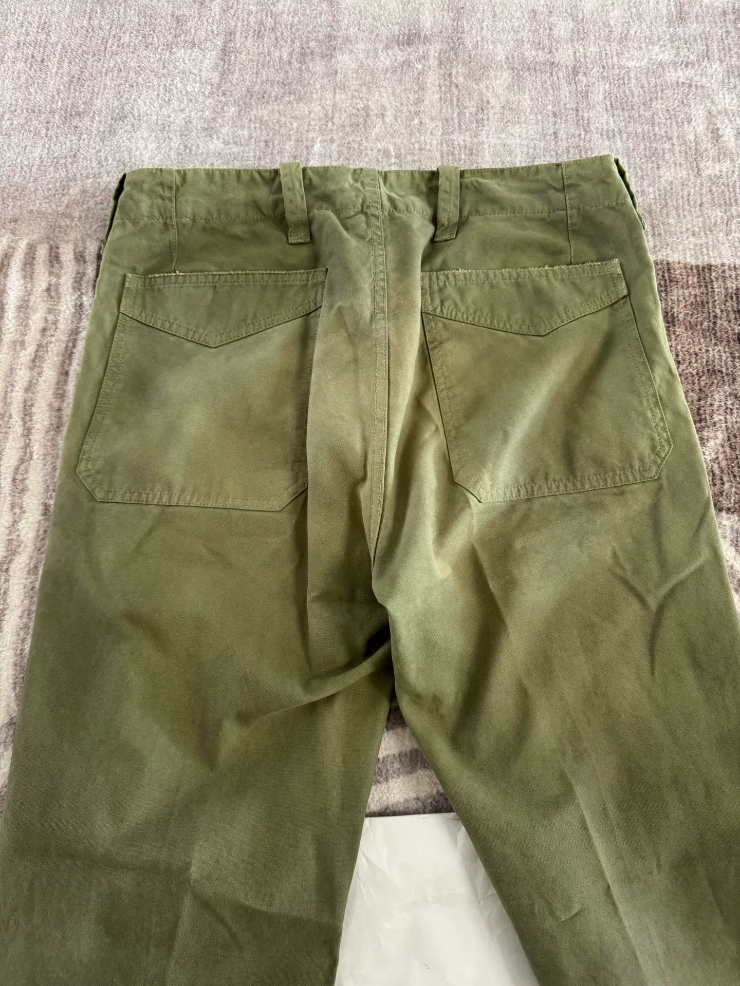 VISVIM 20AW GIFFORD PANTS DMGD — front