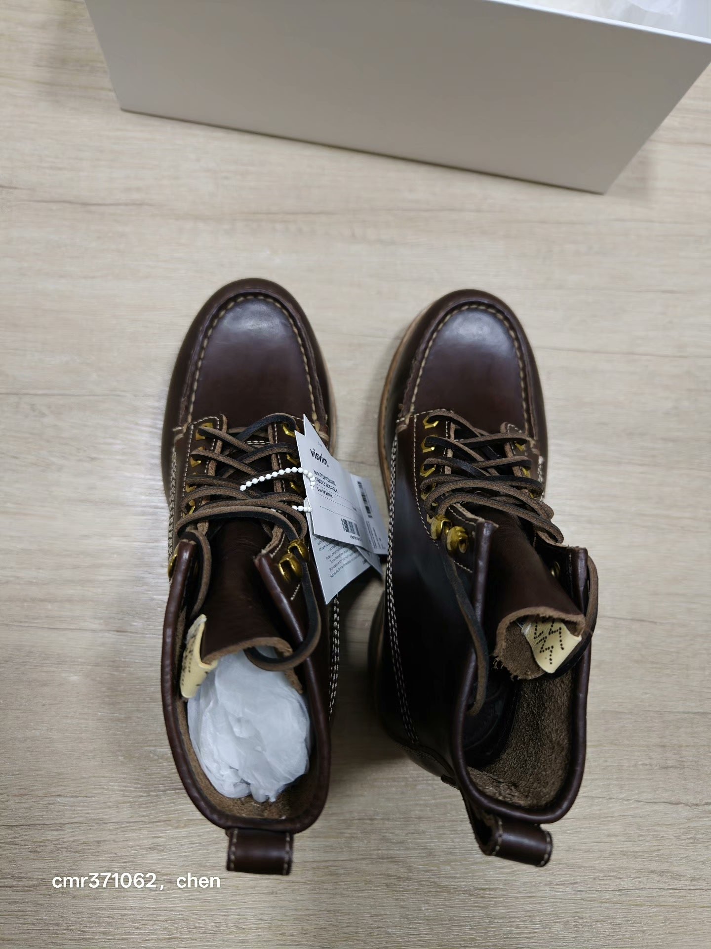 visvim 22ss cradle moc folk — label