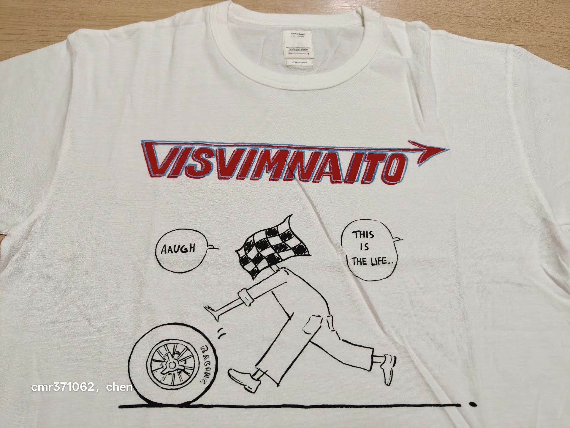 VISVIM 20 JUMBO TEE S/S VISVIMNAITO — detail
