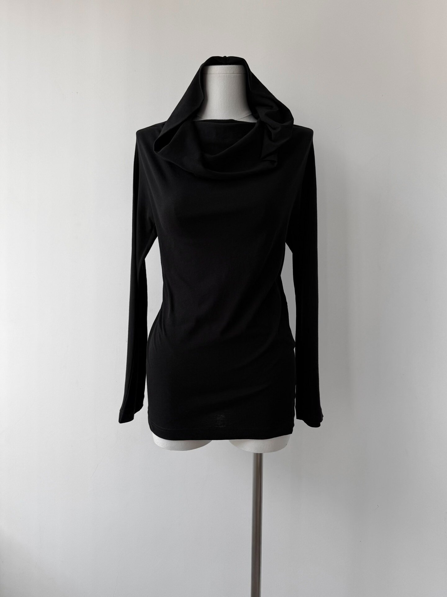 Yohji Yamamoto 21AW Irregular Hooded Top