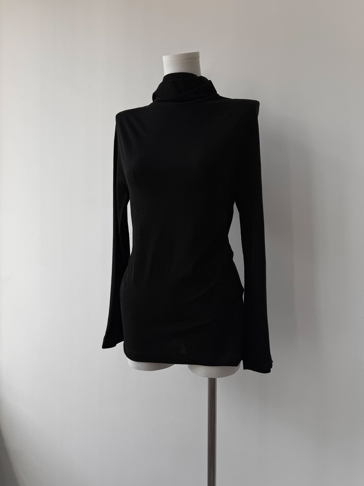 Yohji Yamamoto 21AW Irregular Hooded Top — back