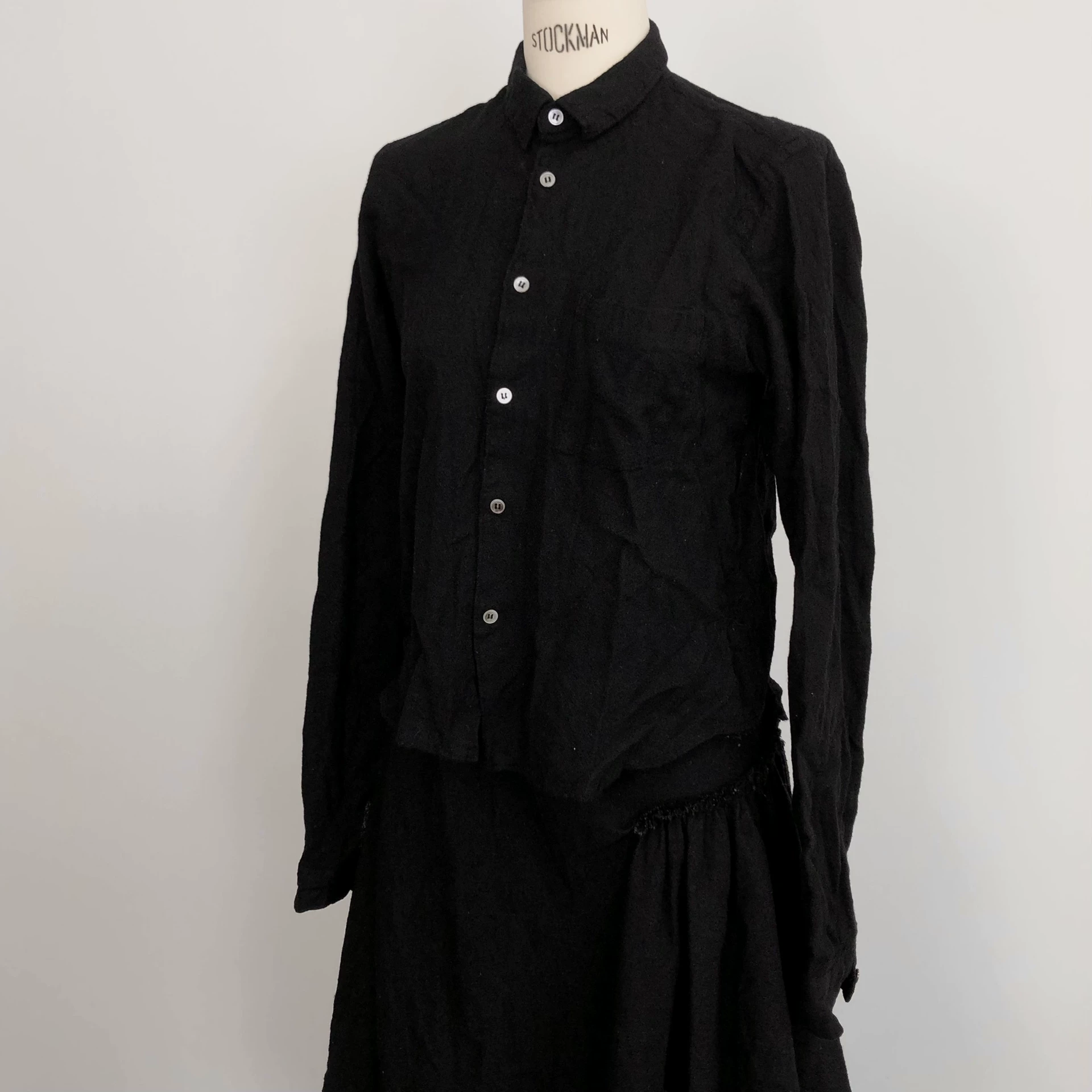Comme des Garçons 94AW Felted Shirt — front