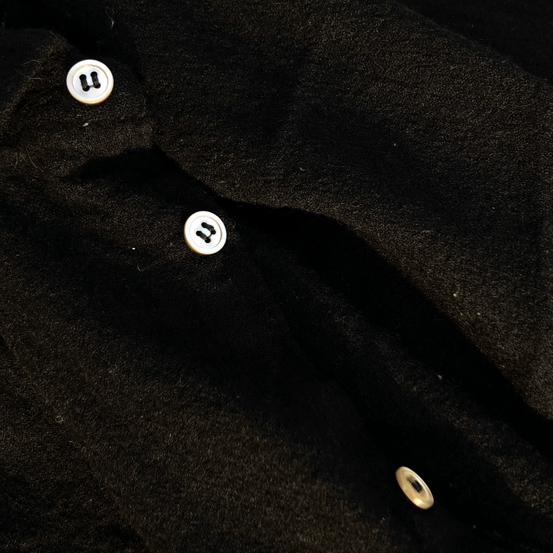Comme des Garçons 94AW Felted Shirt — back