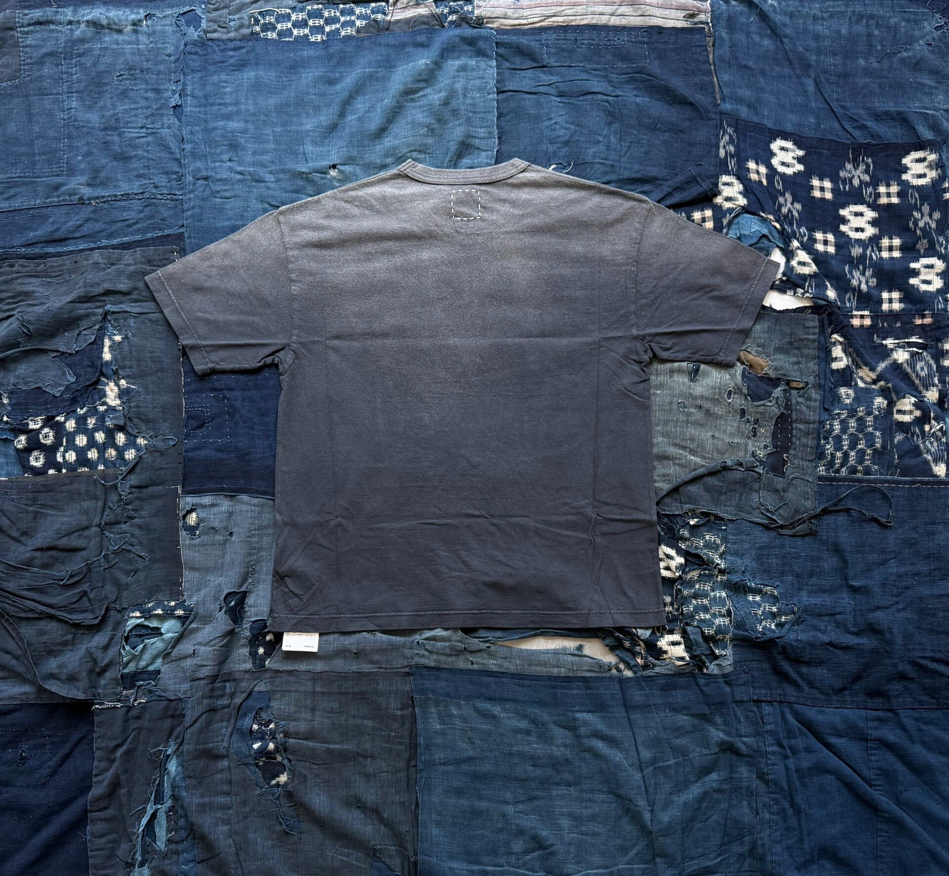 Visvim 26SS Jumbo Tee S/S Damaged Logo — front