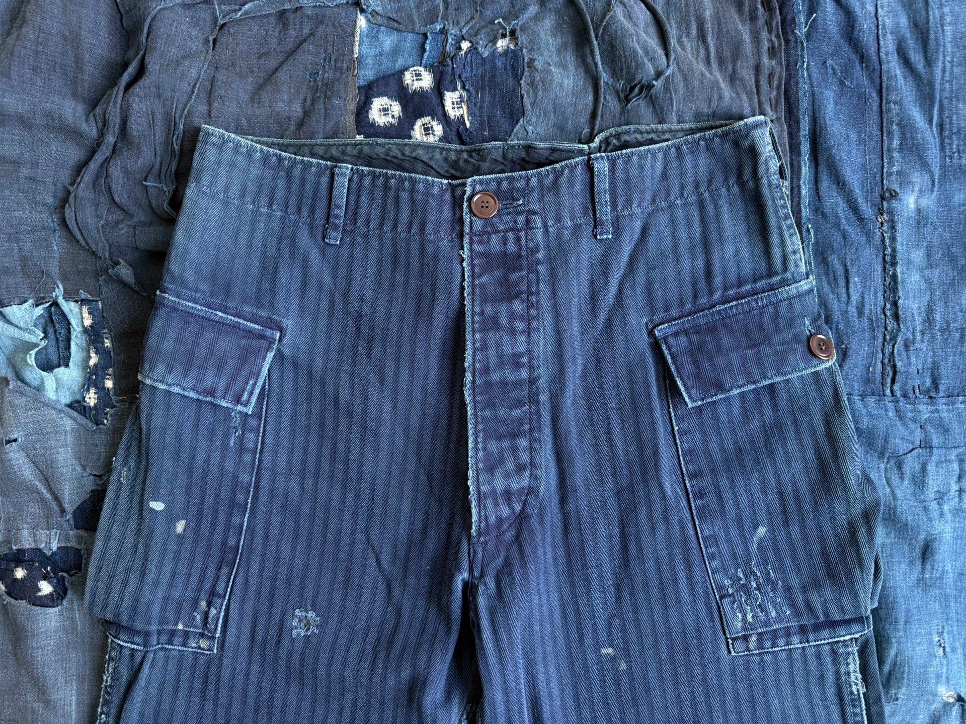 VISVIM 19AW ICT VETERANS PANTS Hiroshima — label