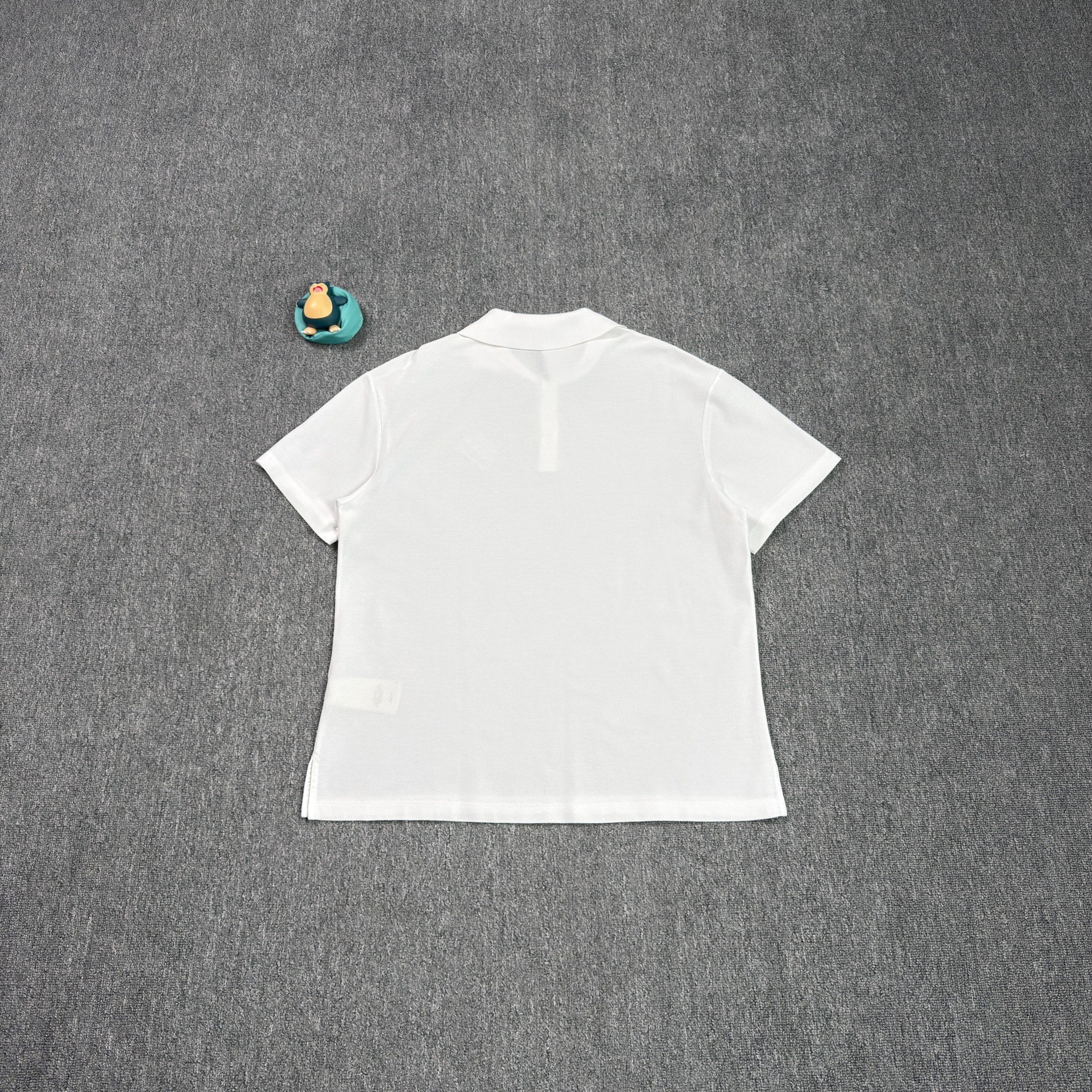 Louis Vuitton Embroidered Logo White Polo — front
