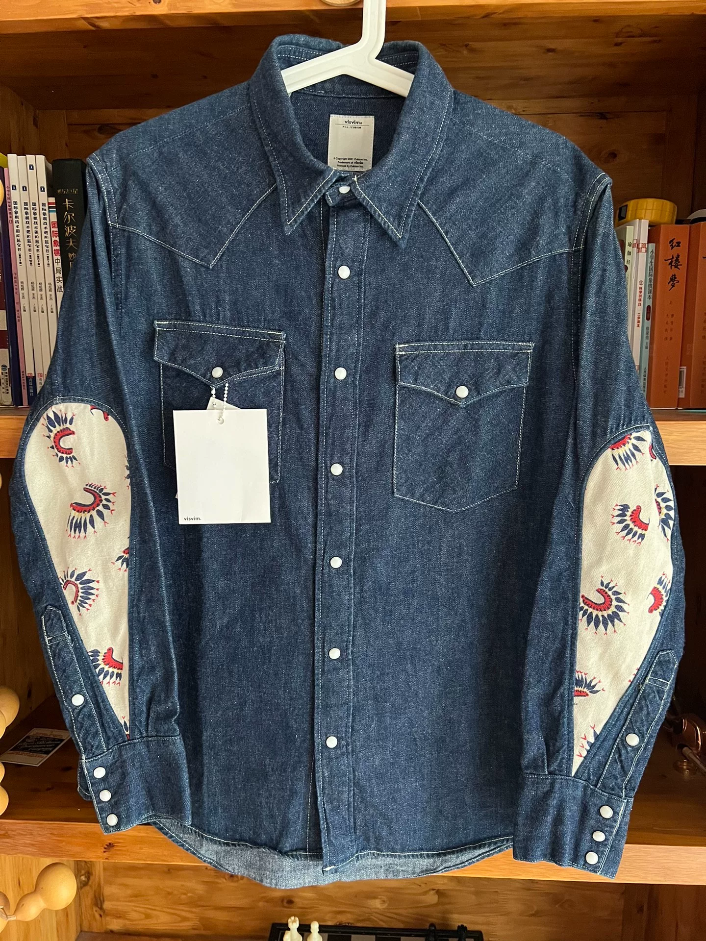 visvim 15aw Indian Water Drop Denim Shirt