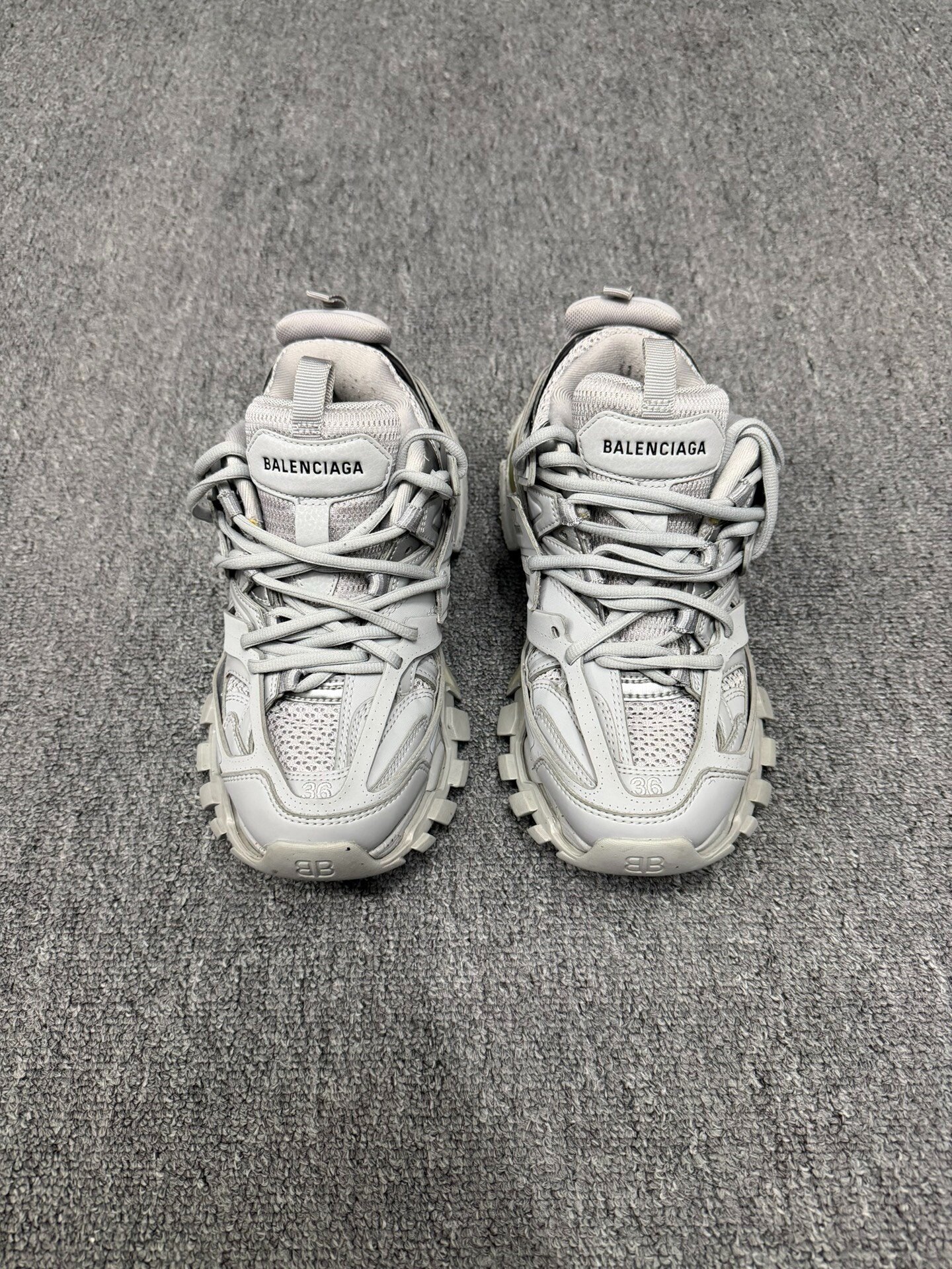 Balenciaga Track White Gray Size 36 — front