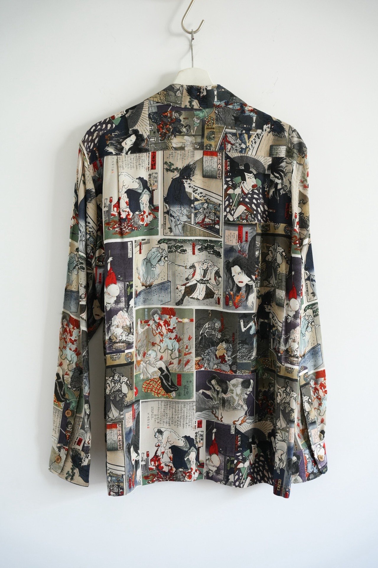 Wacko Maria Ukiyo-e Ghost Print Shirt — front