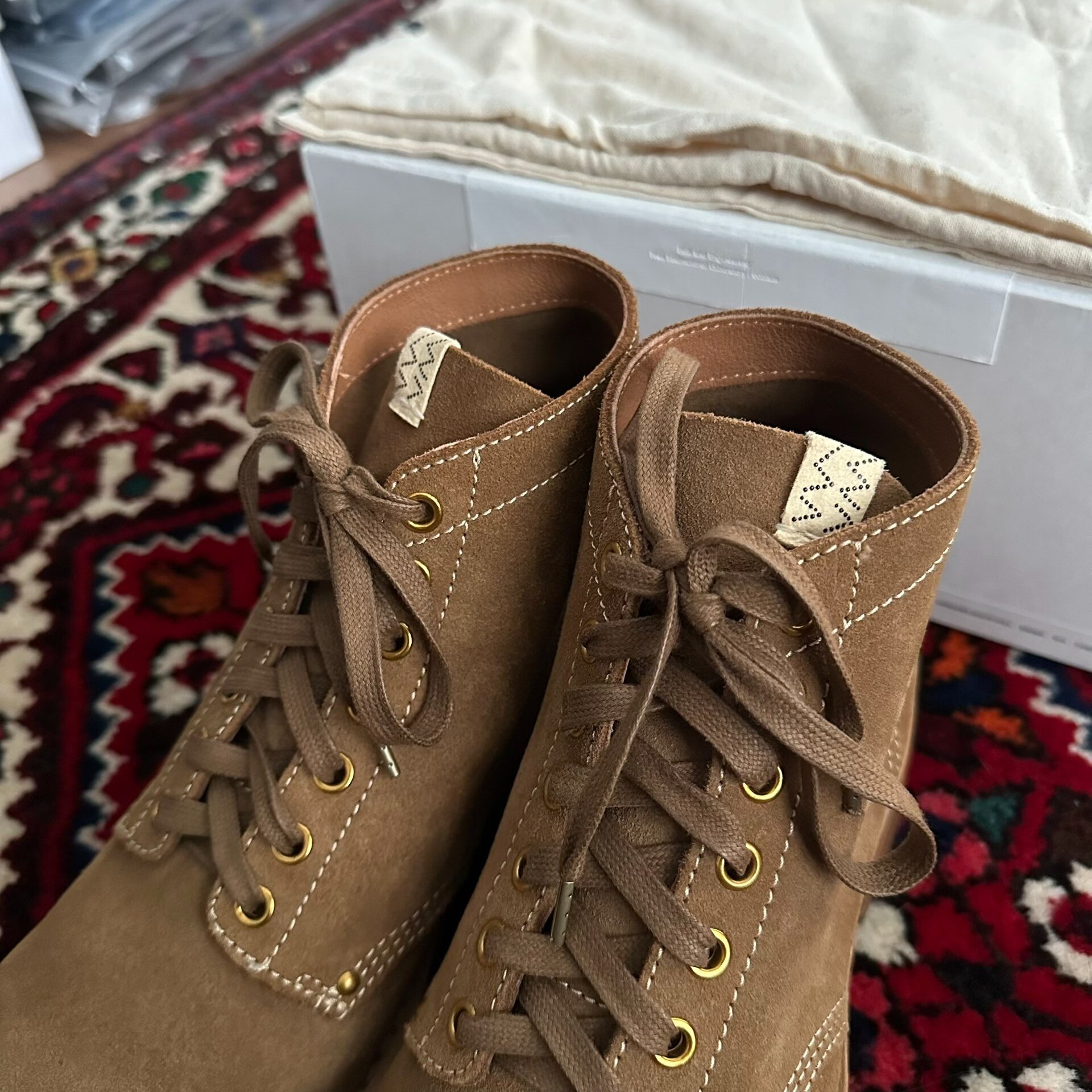 visvim 25AW Brigadier Boots — detail