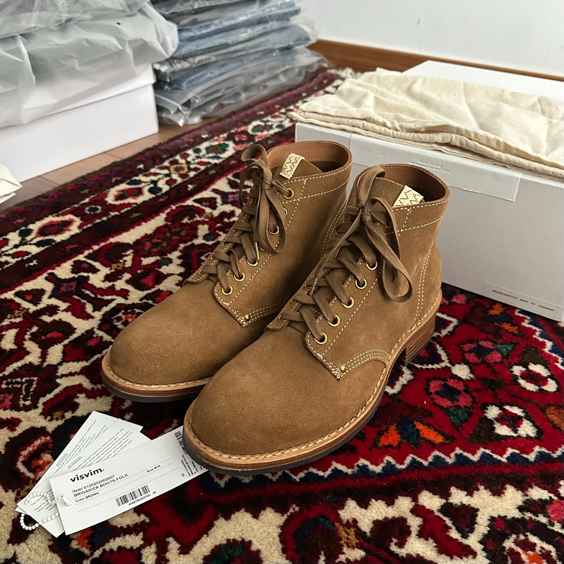 visvim 25AW Brigadier Boots — front