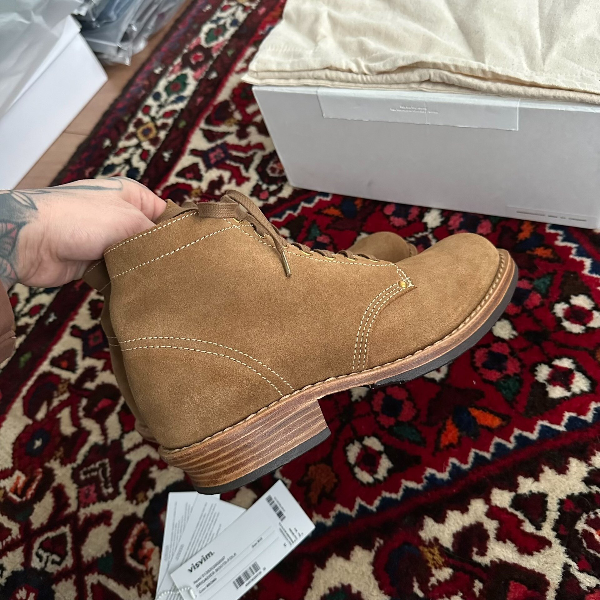 visvim 25AW Brigadier Boots — back