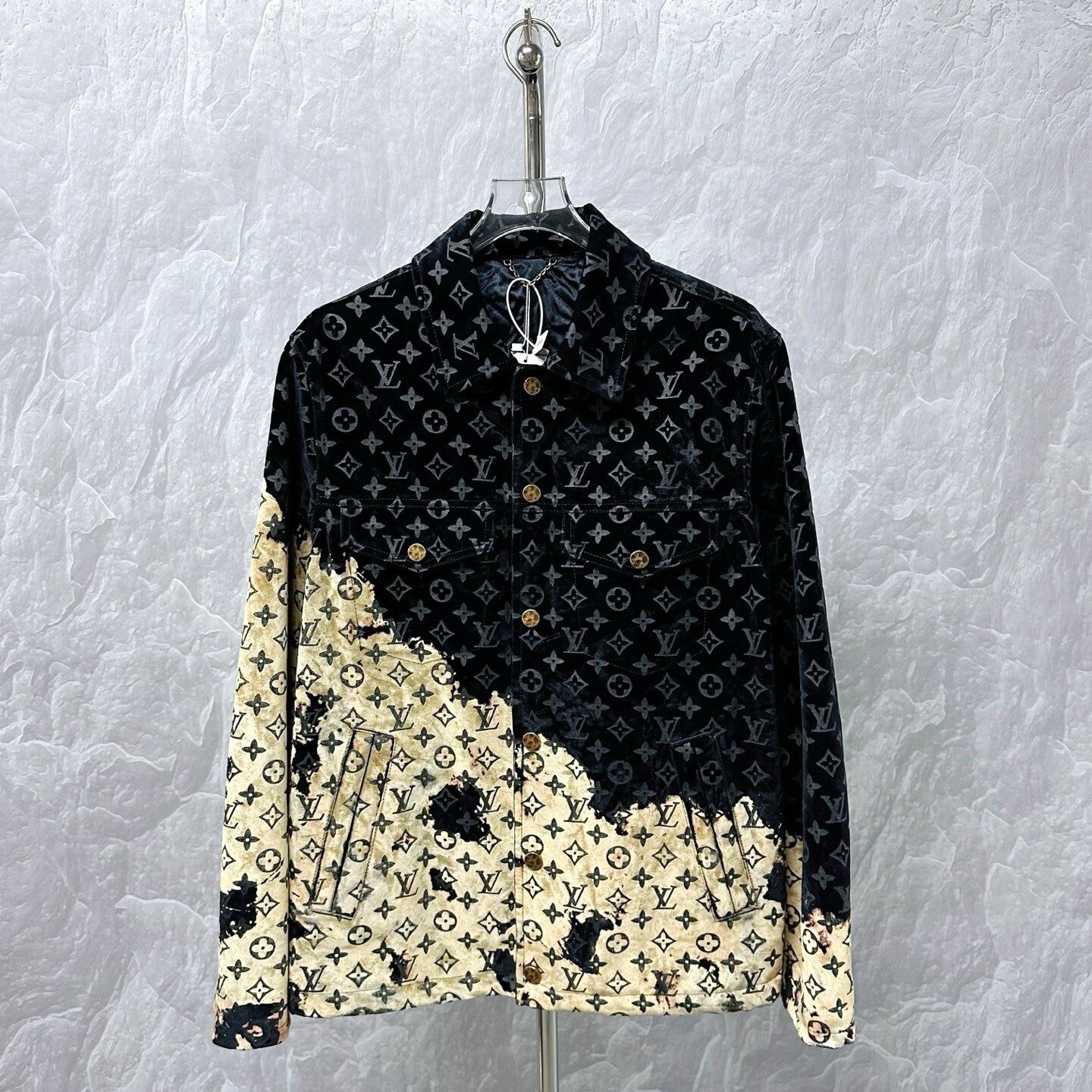 Louis Vuitton SS24 Fire Cloud Denim Jacket