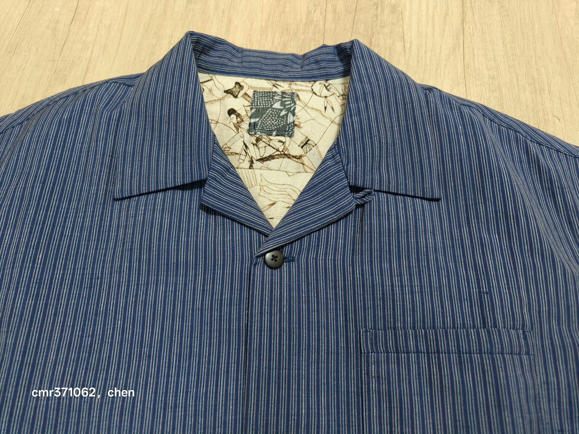 VISVIM 24AW WALLIS DOWN SHIRT — back