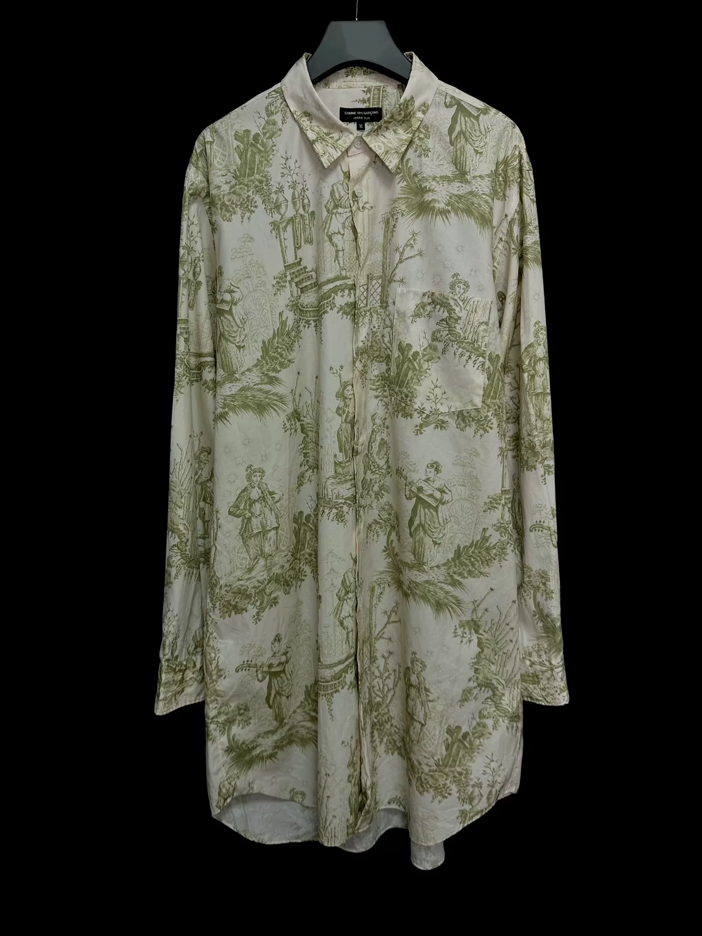 Comme des Garçons 16SS Scenic Print Long Shirt