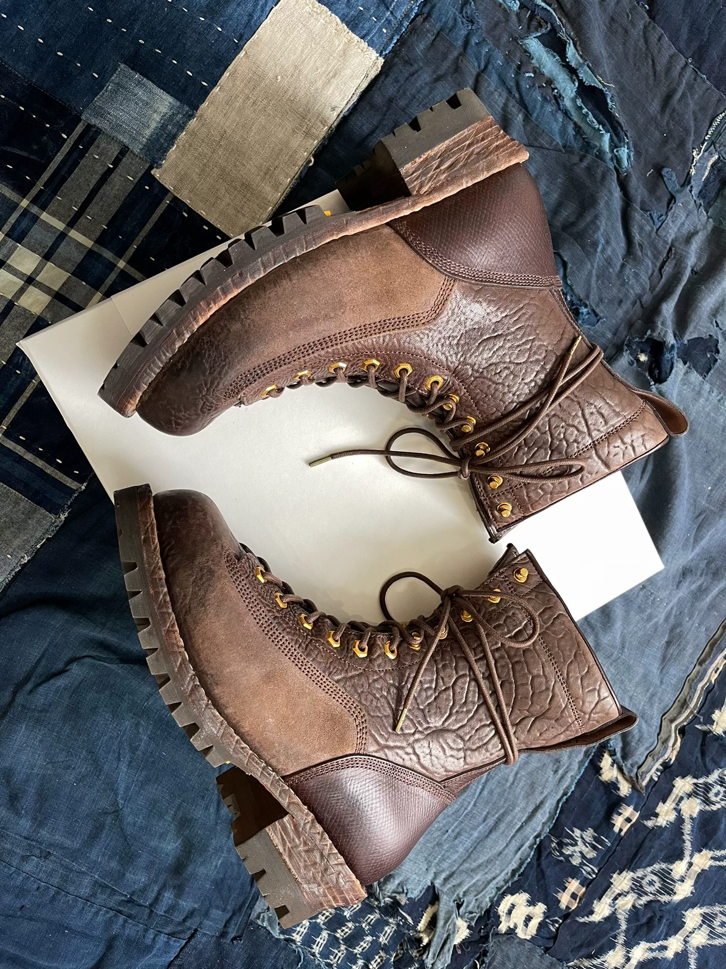 Visvim 24AW Cossack Folk Boots — detail