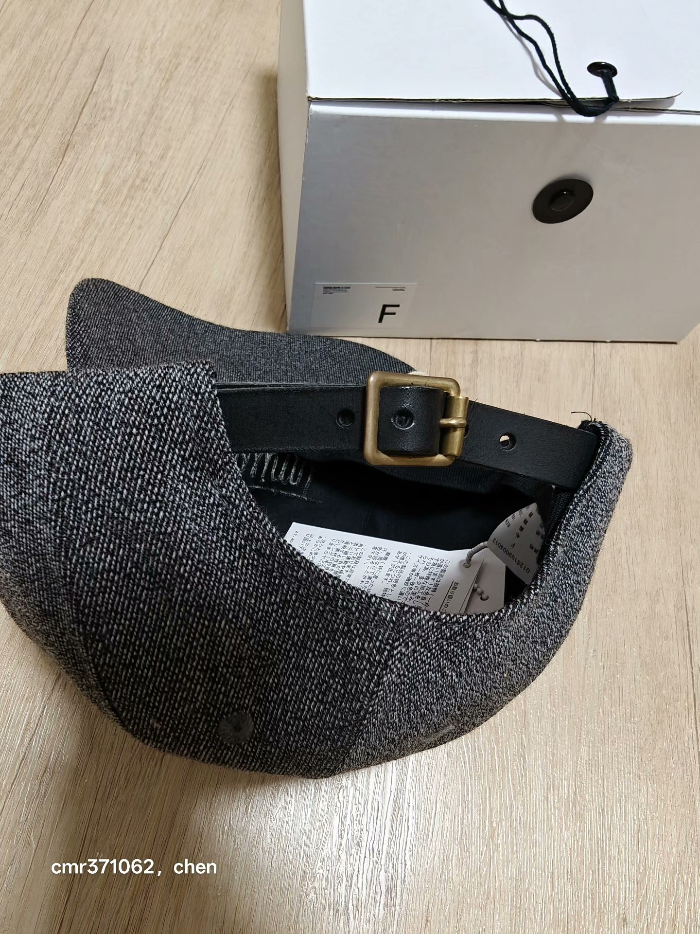 VISVIM 25SS EXCELSIOR II CAP — label