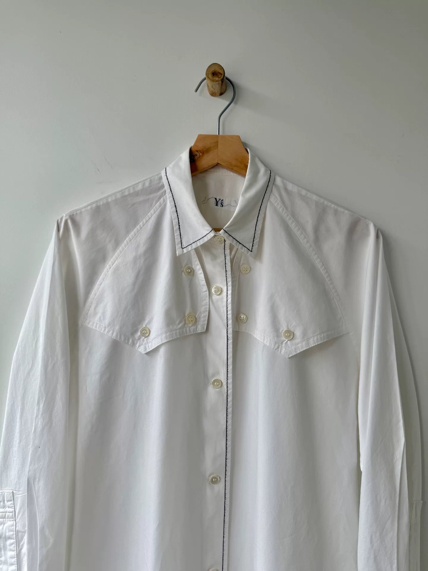 Yohji Yamamoto Y's 2012AW Runway Shirt — back