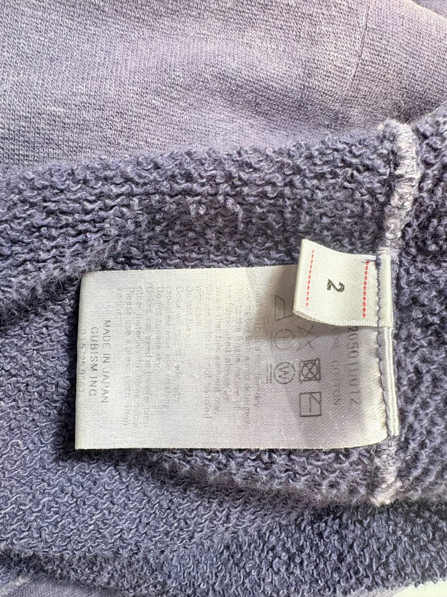 VISVIM JUMBO Tie-Dye Sweatshirt — back