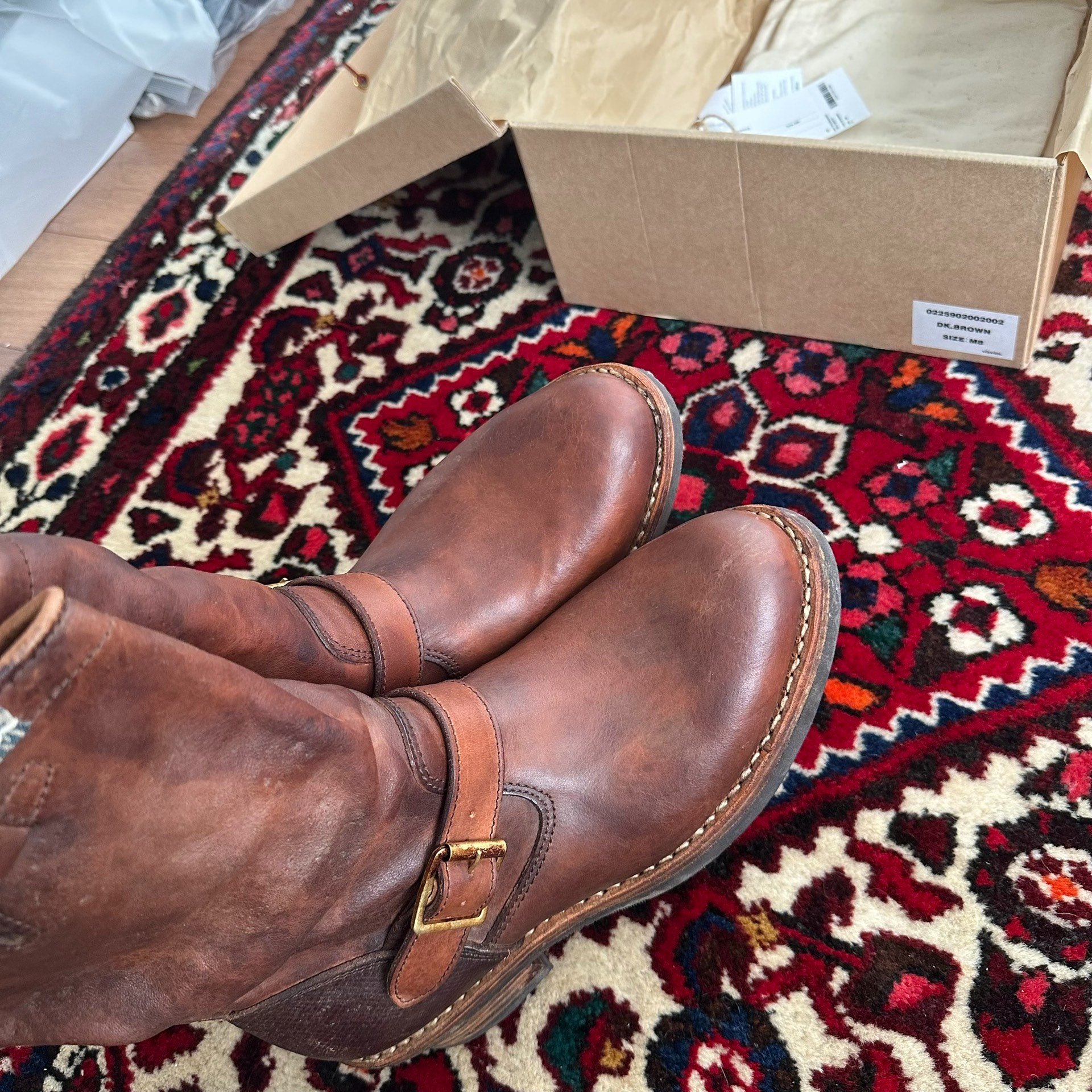 VISVIM 25AW ICT T.W.O. Engineer Boots — back