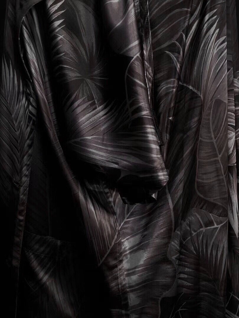 Yohji Yamamoto 1985 SS Palm Long Shirt — label