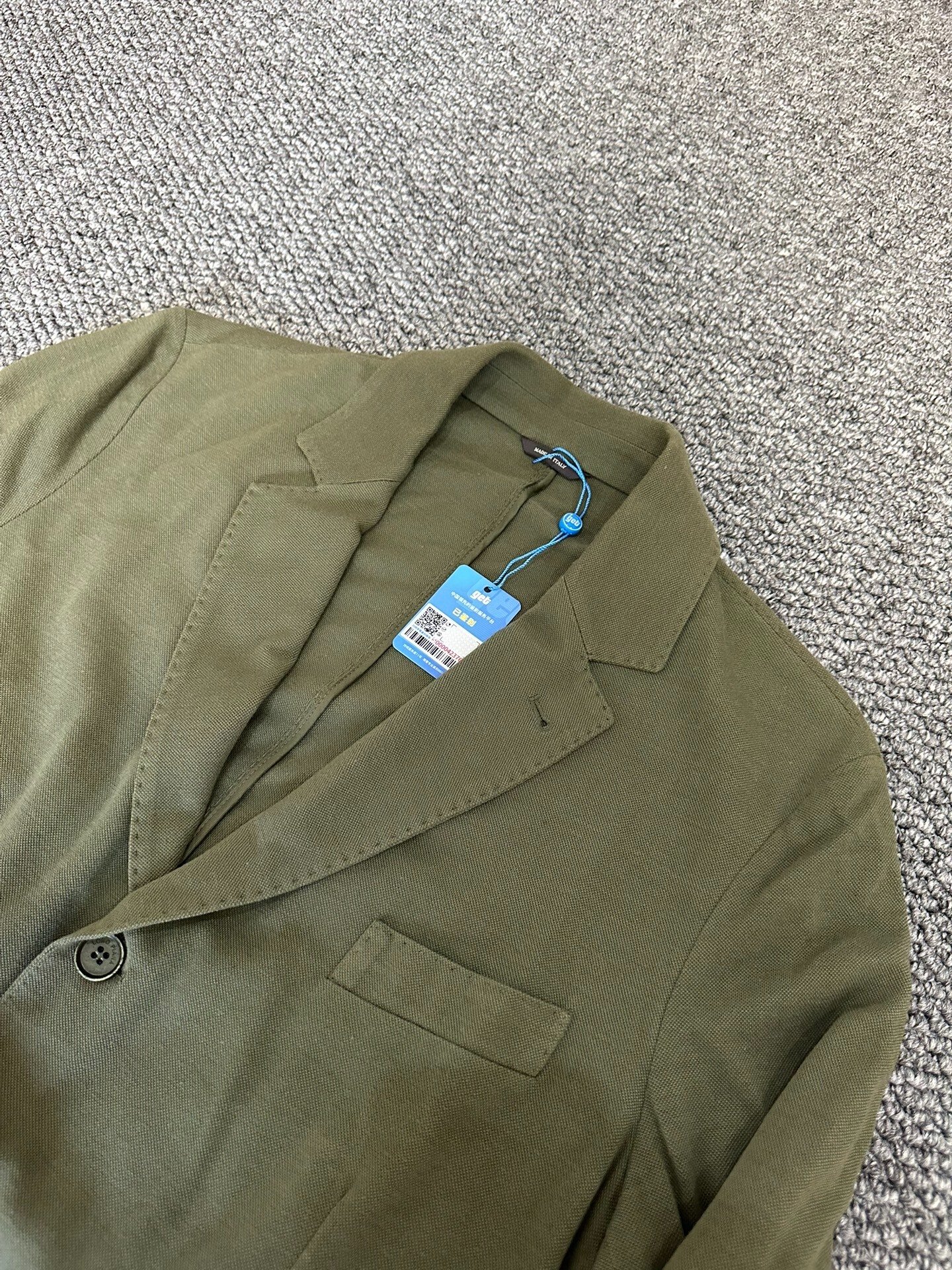 Loro Piana Silk Cashmere Thin Blazer — front