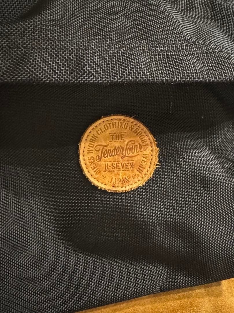 TENDERLOIN × PORTER Black Backpack — detail