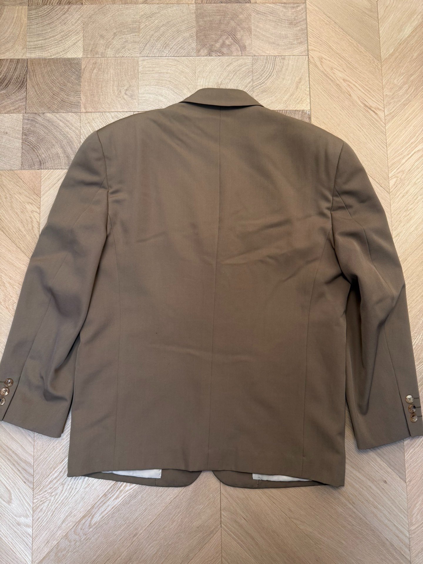 Hed Mayner Oversized Wool Blazer — detail