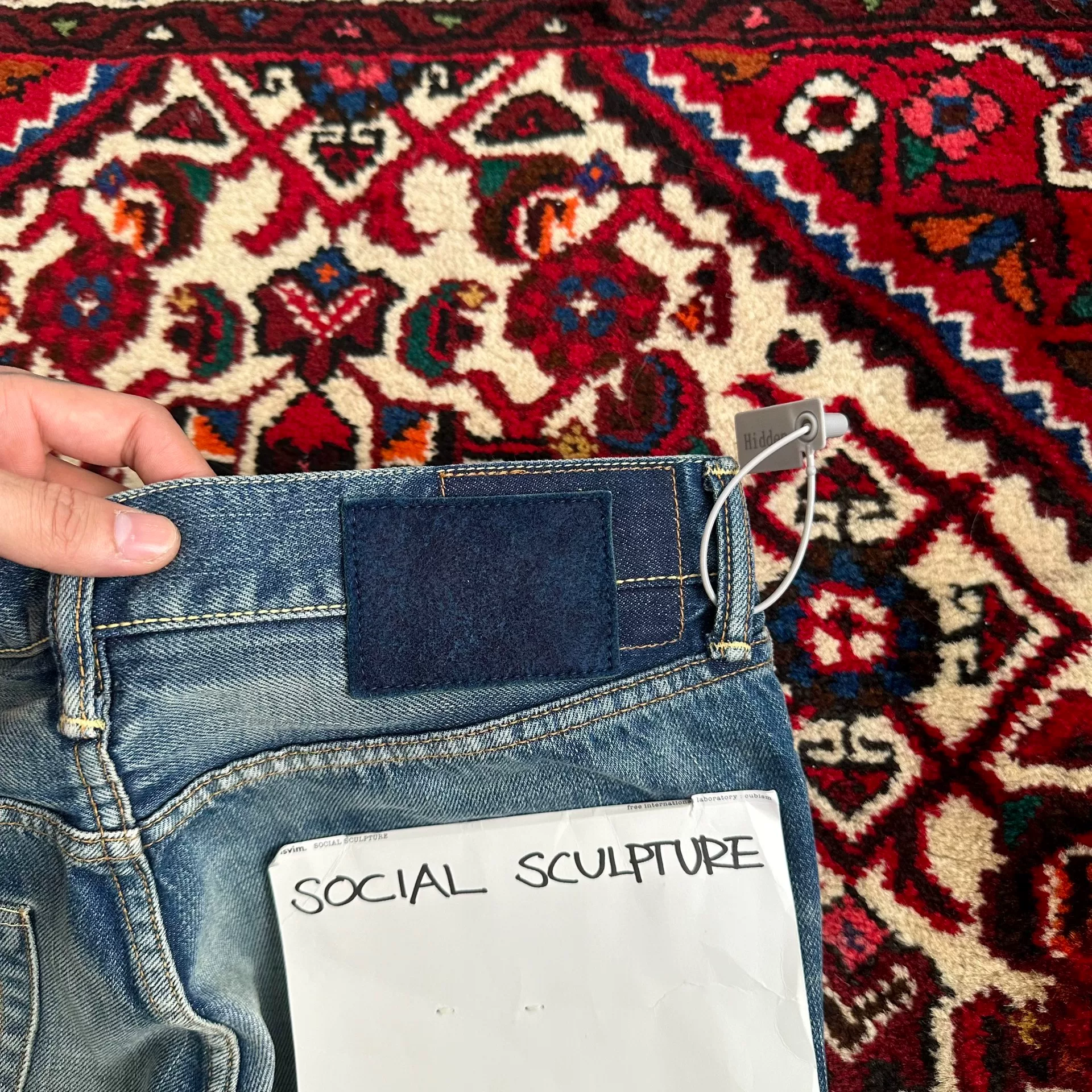 visvim 15aw 04d10 jeans — back