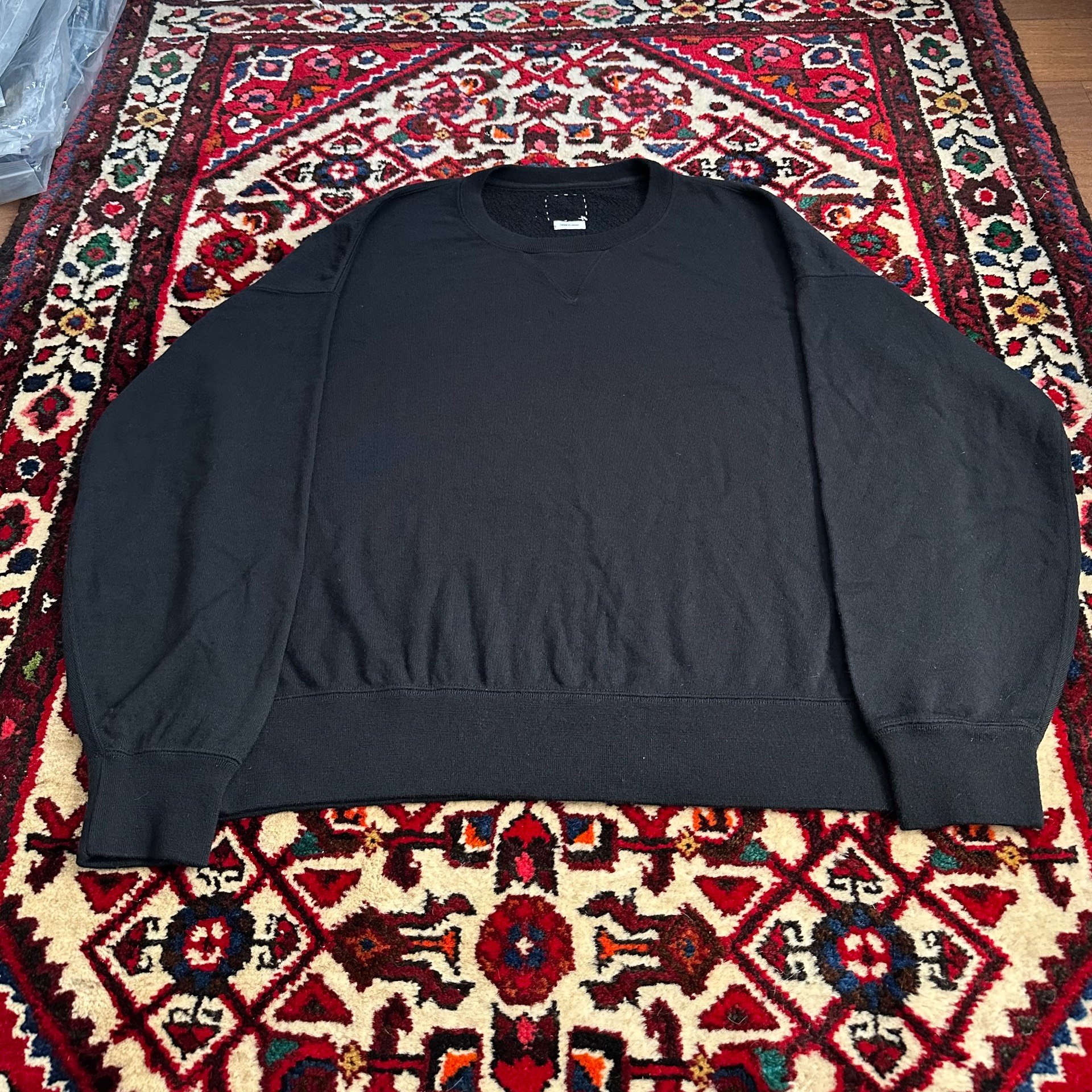 visvim 25ss JUMBO SB SWEAT L/S — back