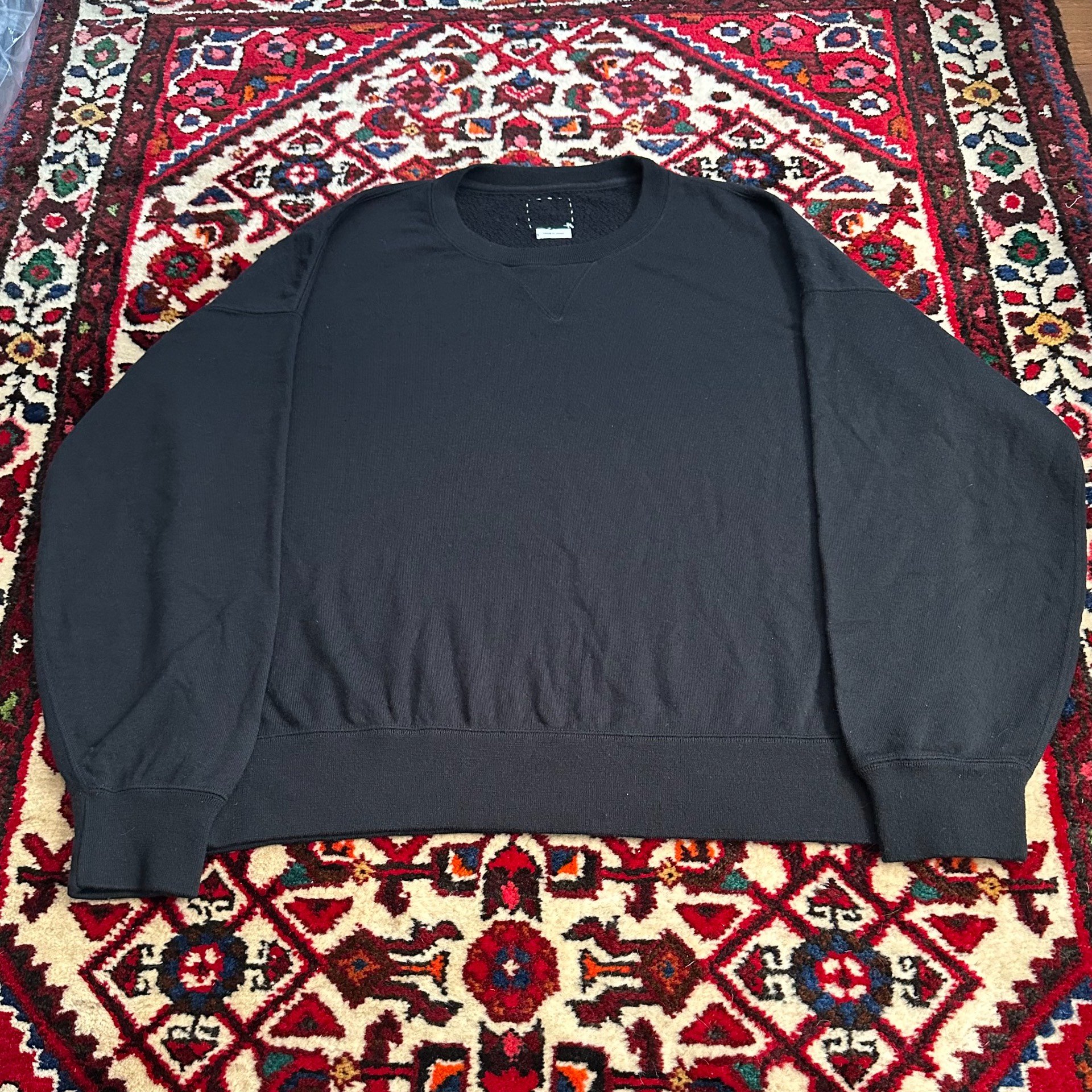 visvim 25ss JUMBO SB SWEAT L/S — detail