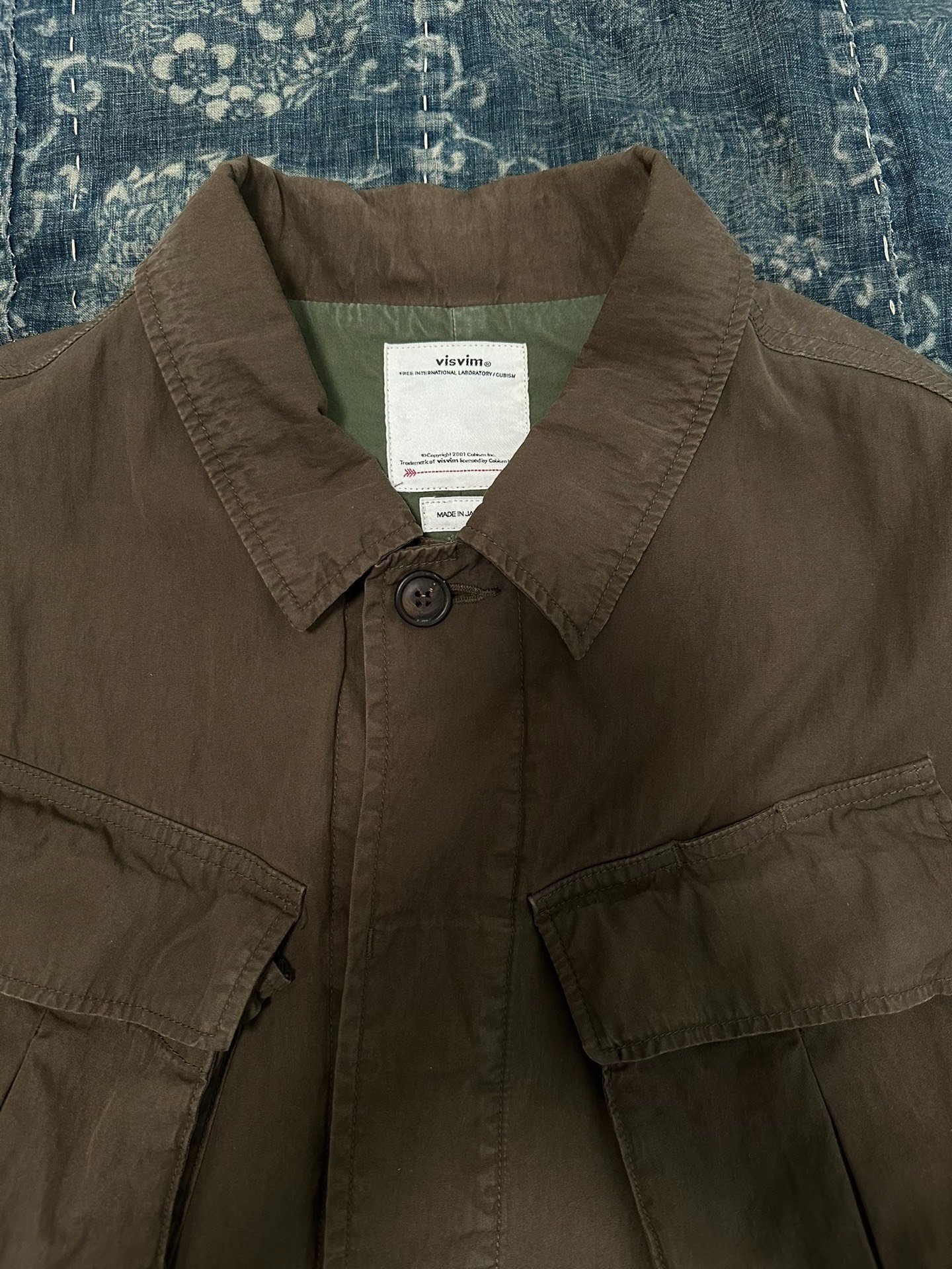visvim TROPICAL COMBAT JKT 22ss — back